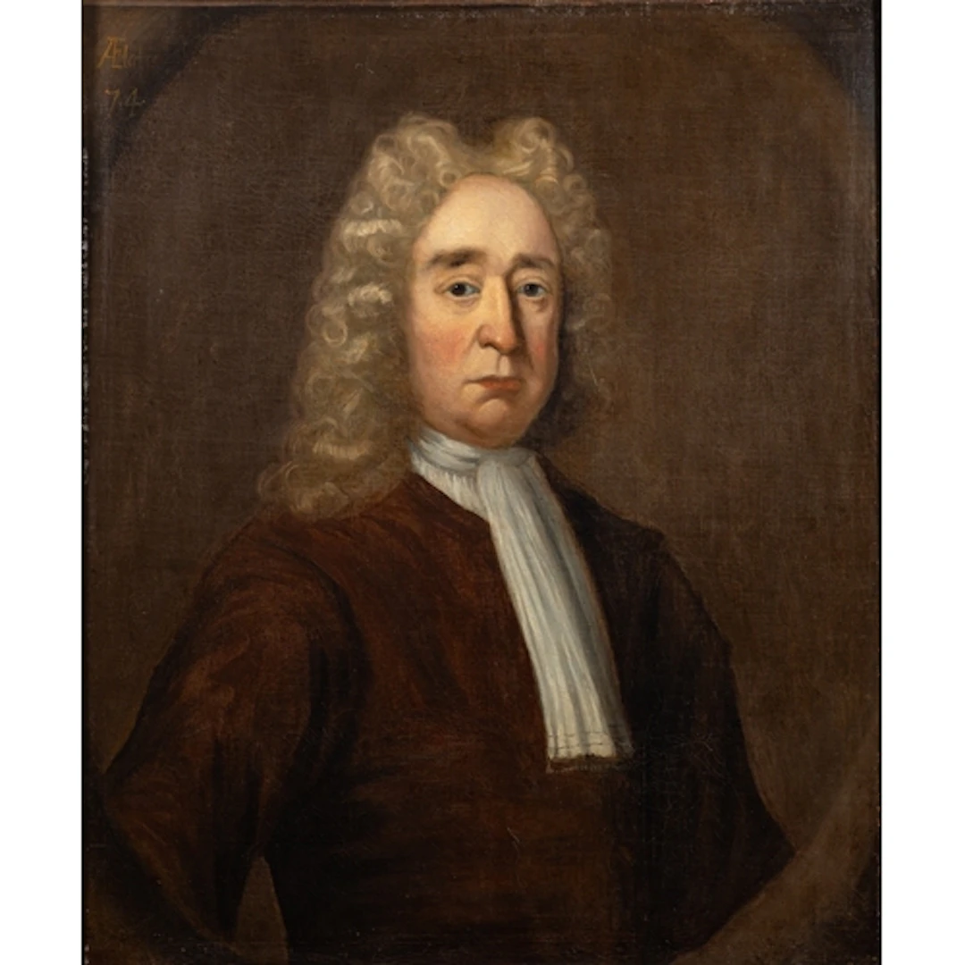 18th Century British school - Portrait of Mr R Clipsham of W...