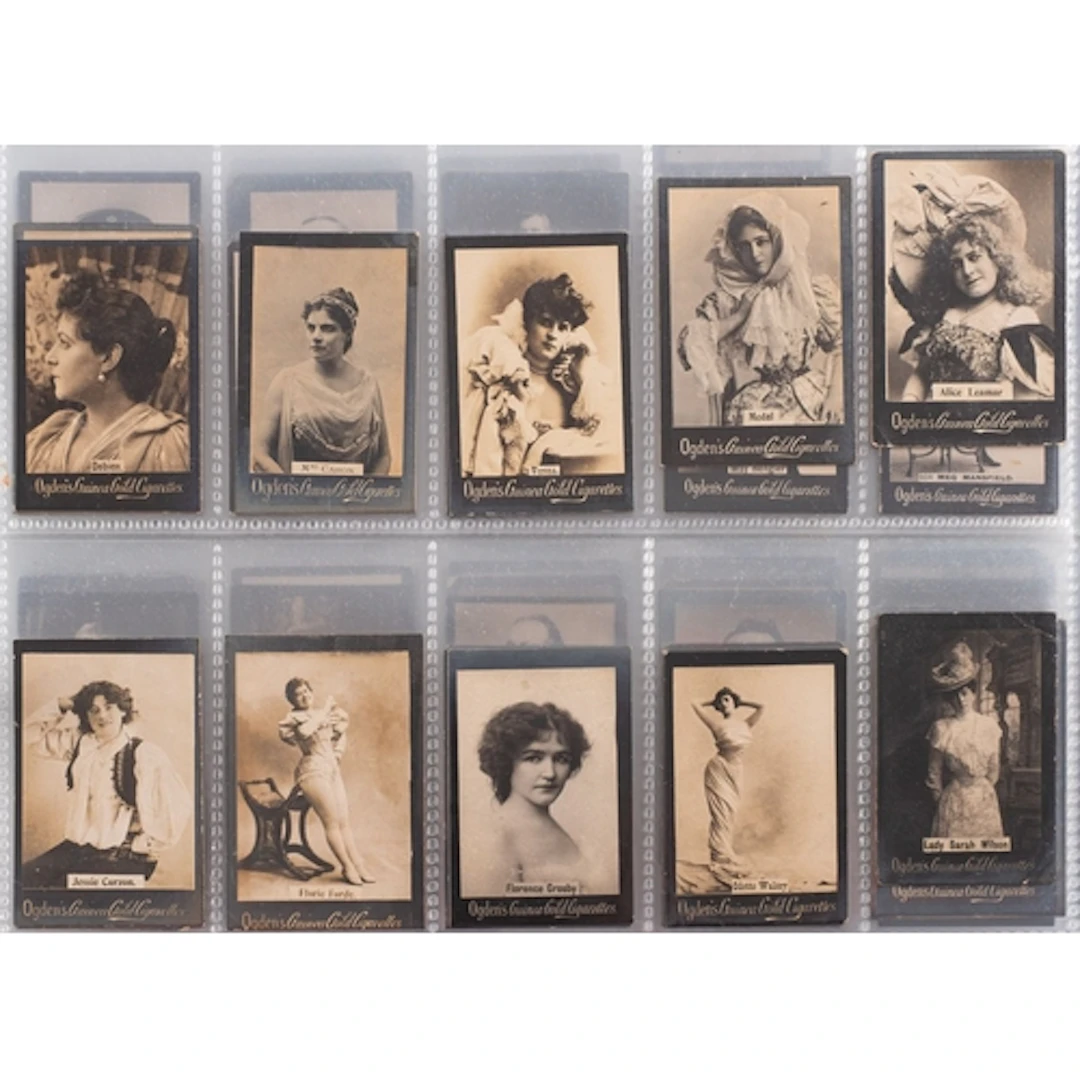 An album of Ogden's Guinea God and Ogden's Cigarette cards ...