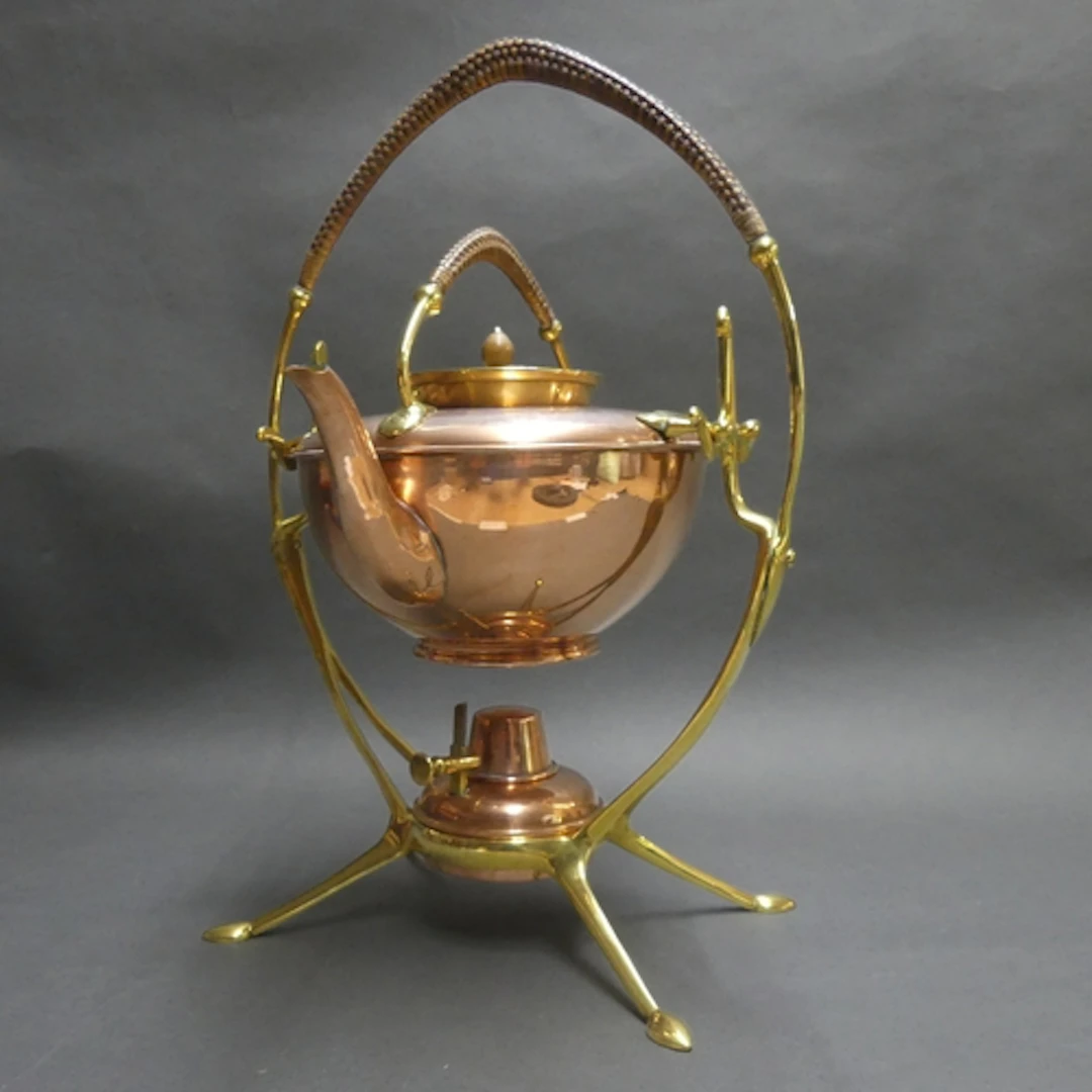 WMF - A large and impressive Art Nouveau brass and copper sp...