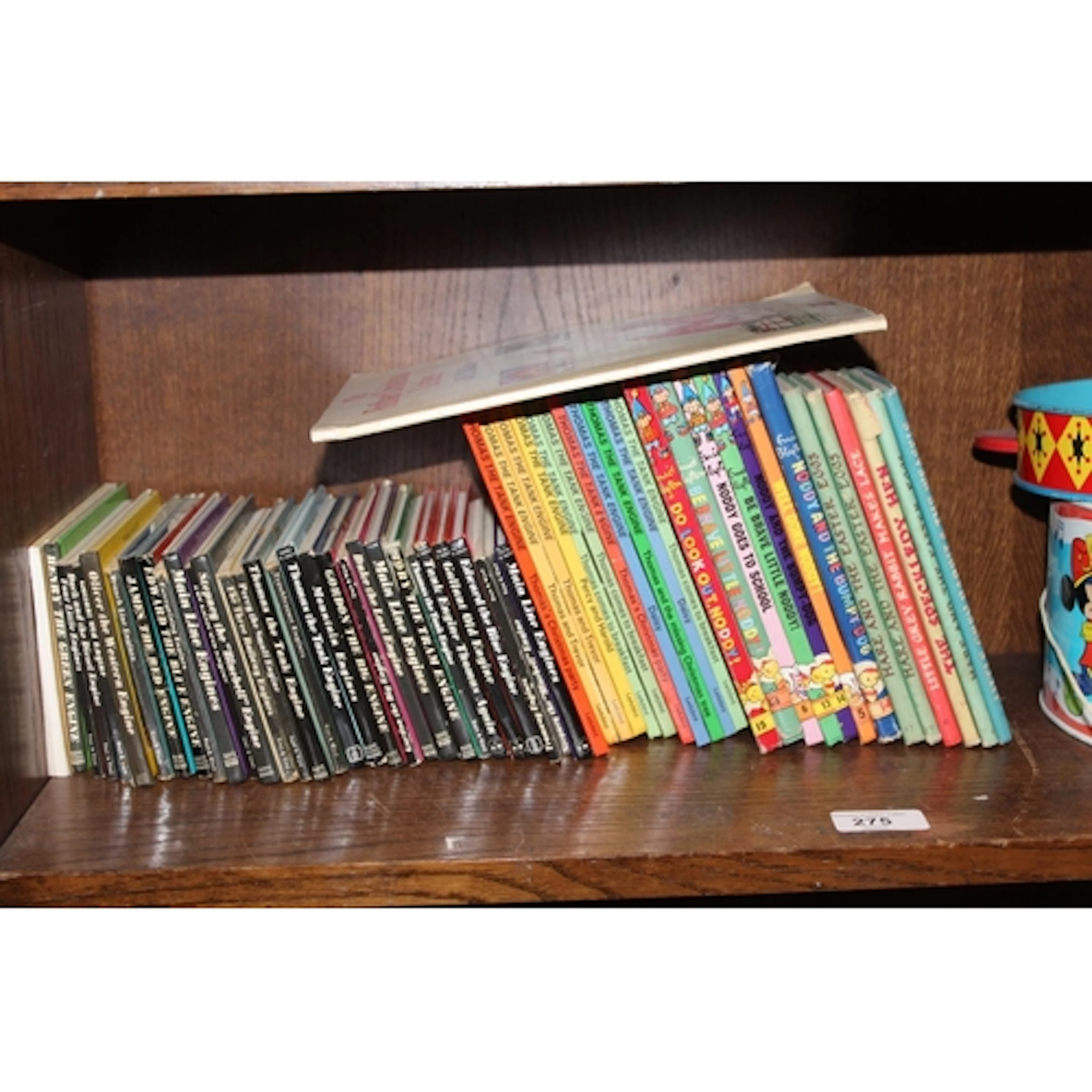 Vintage children's books including Thomas the Tank Engine, E...