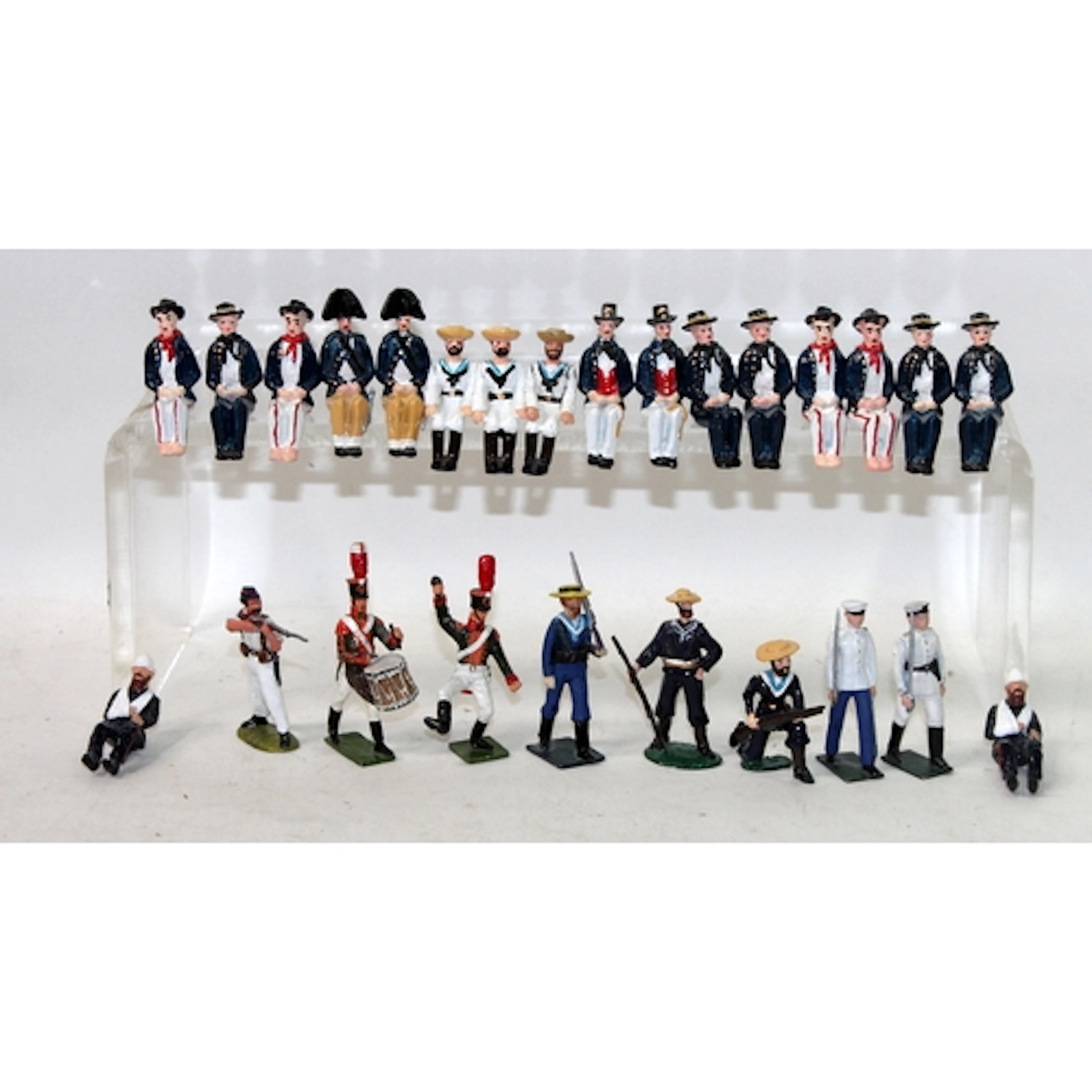 Cast metal model soldiers: A collection of early 19th Centur...