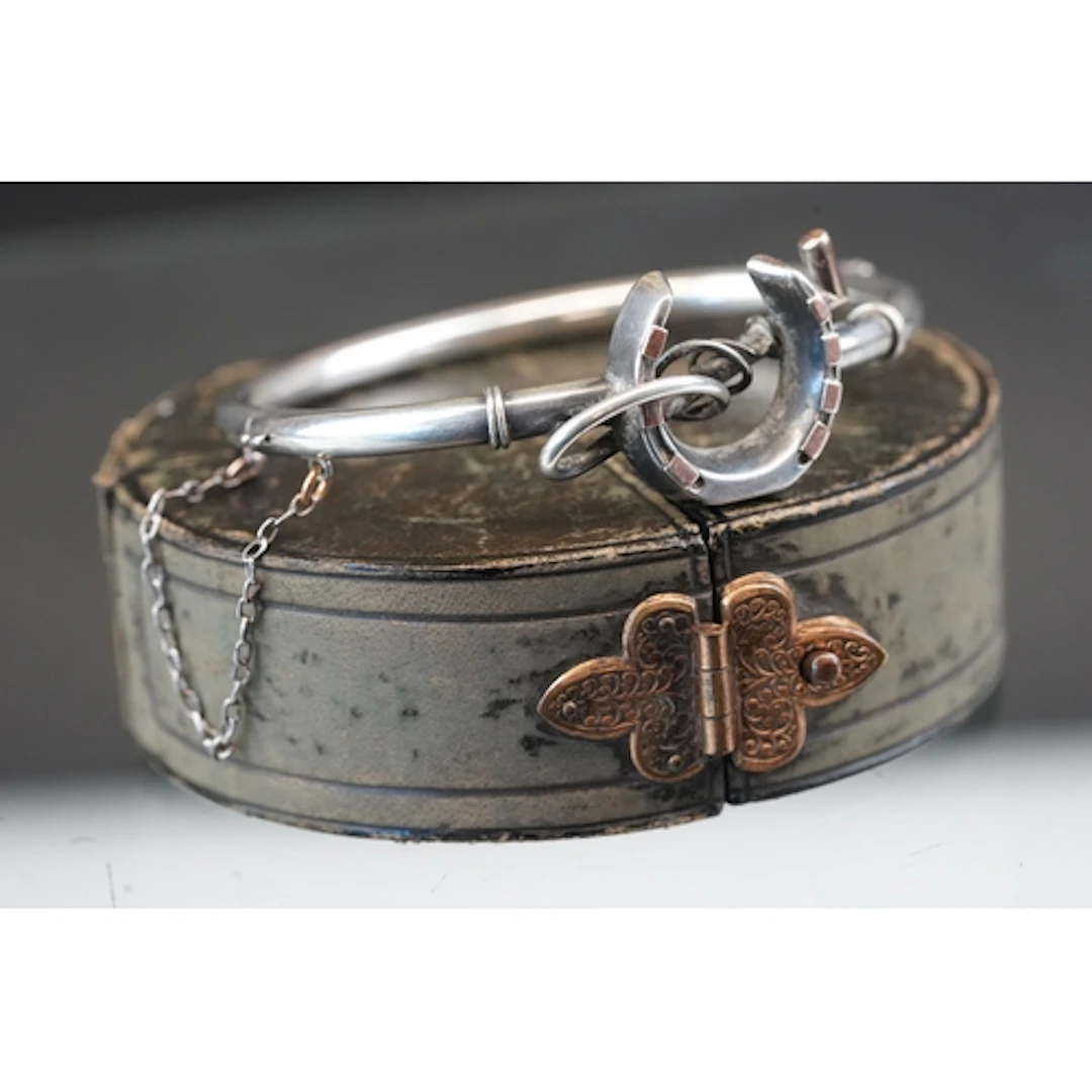 An early 20th century Edwardian sterling silver hunting hors...