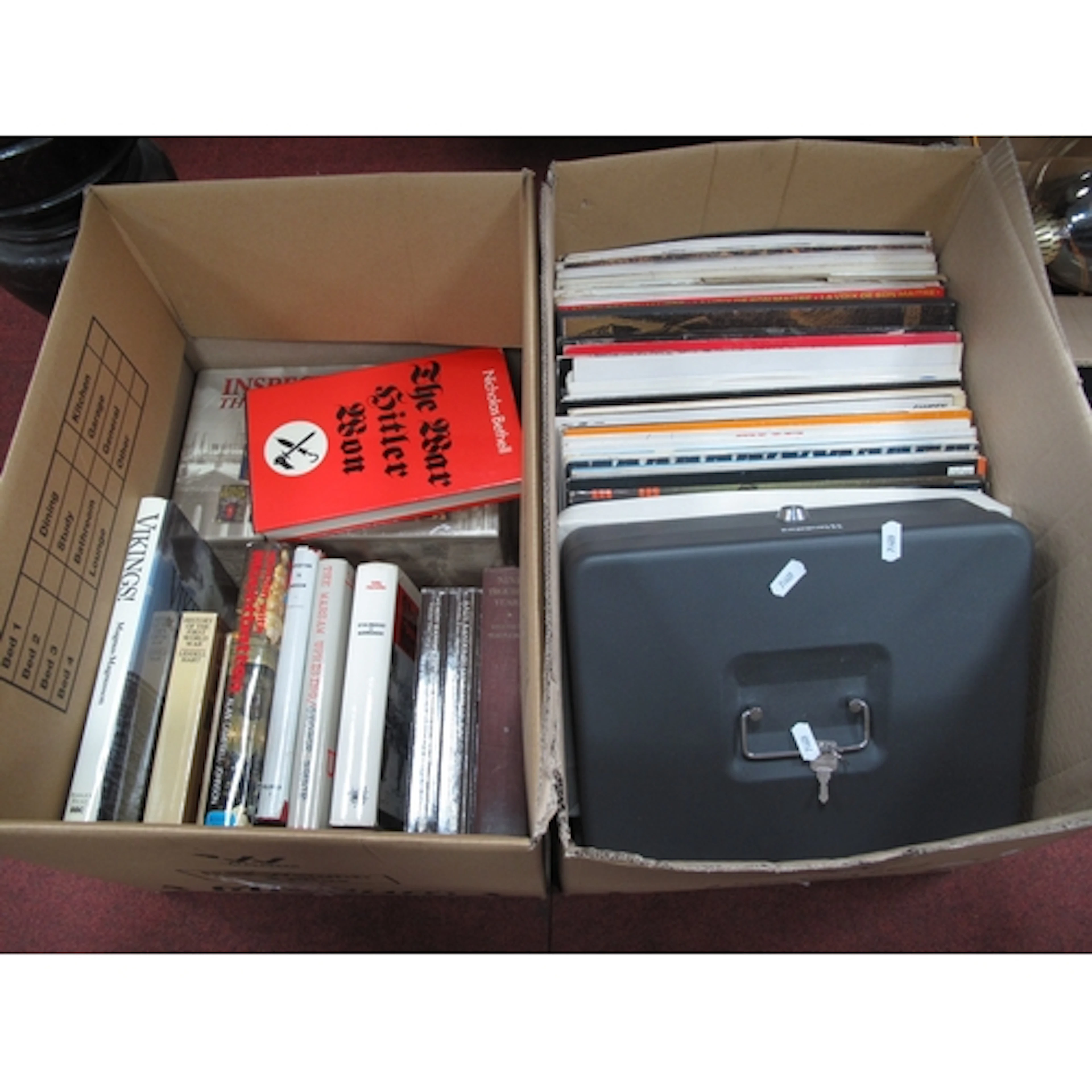 Classic Records, Sandleford Safebox, military books, Inspect...