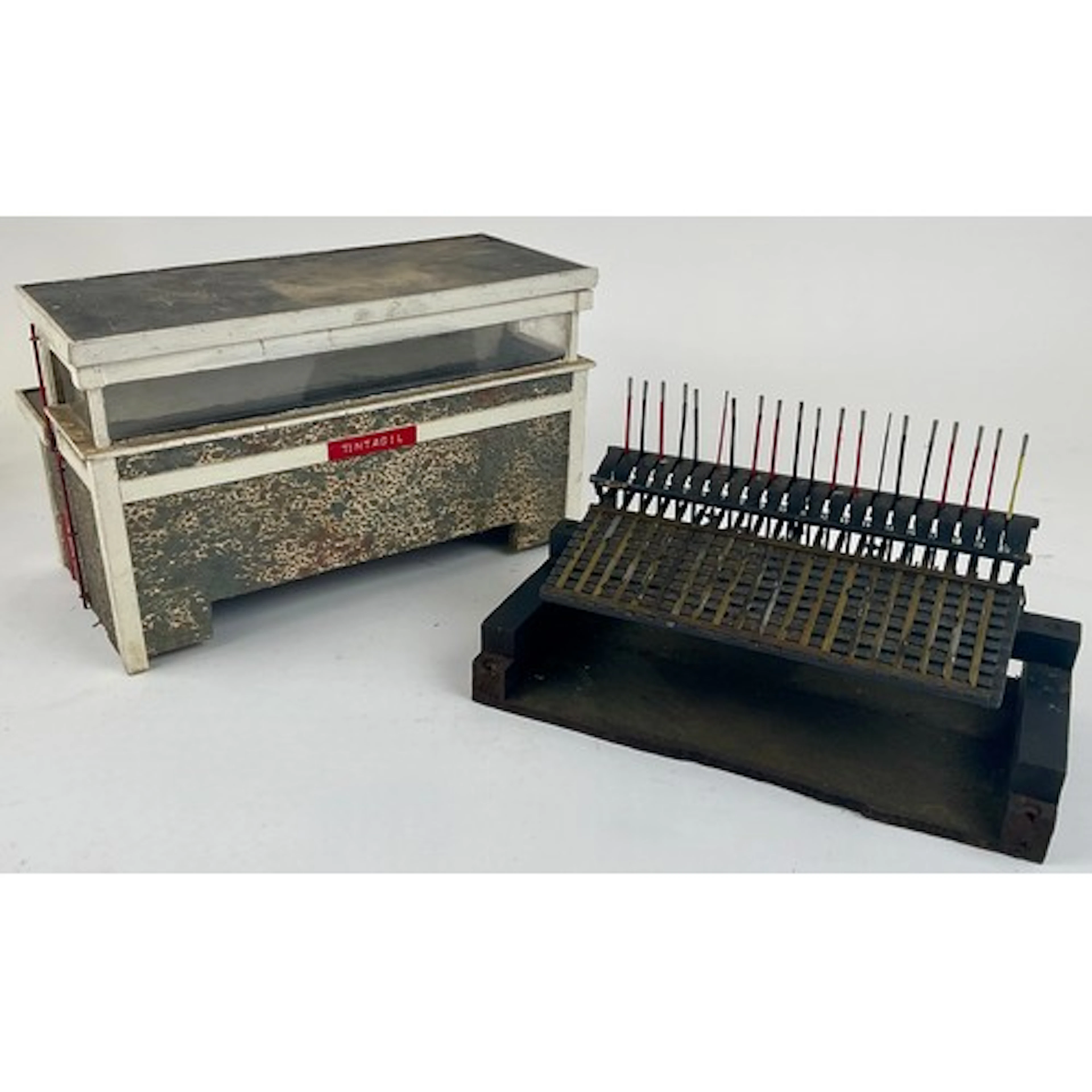 An early/ mid 20th century scratch built large scale lever-f...
