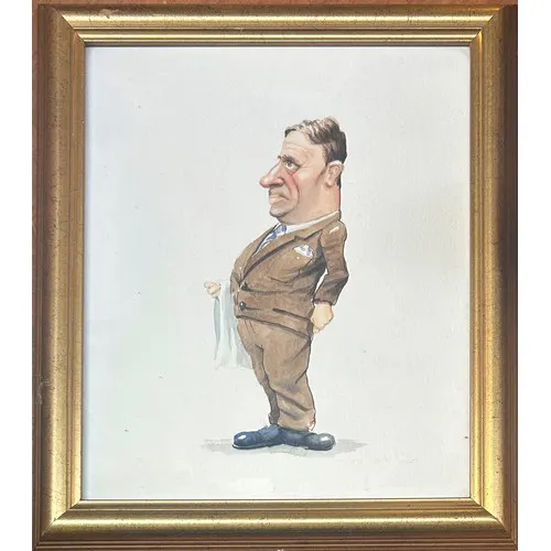 Auction price result for caricature | Barnebys auction results.