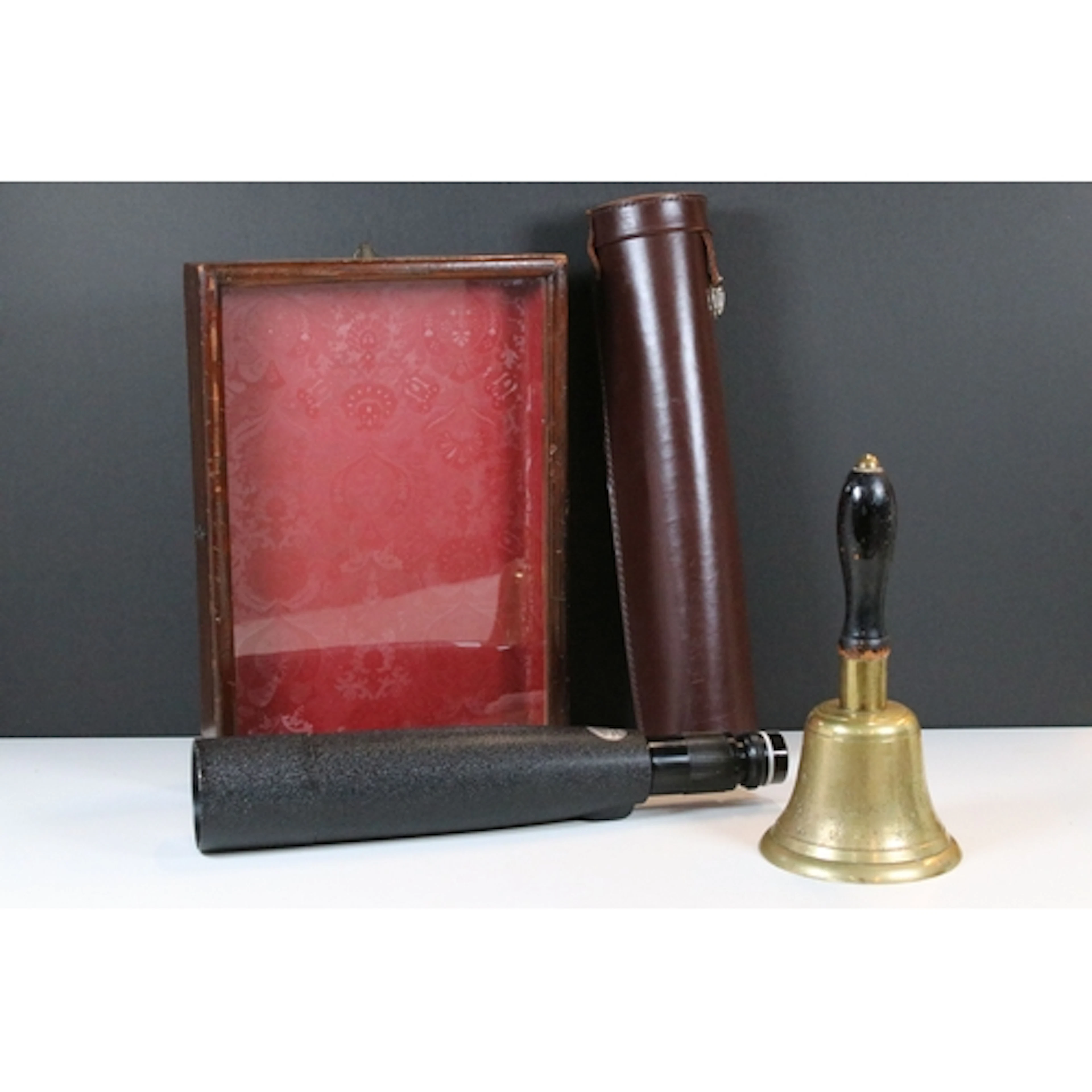 Hertel & Reuss 60 x 60 magnification scope, having leather c...