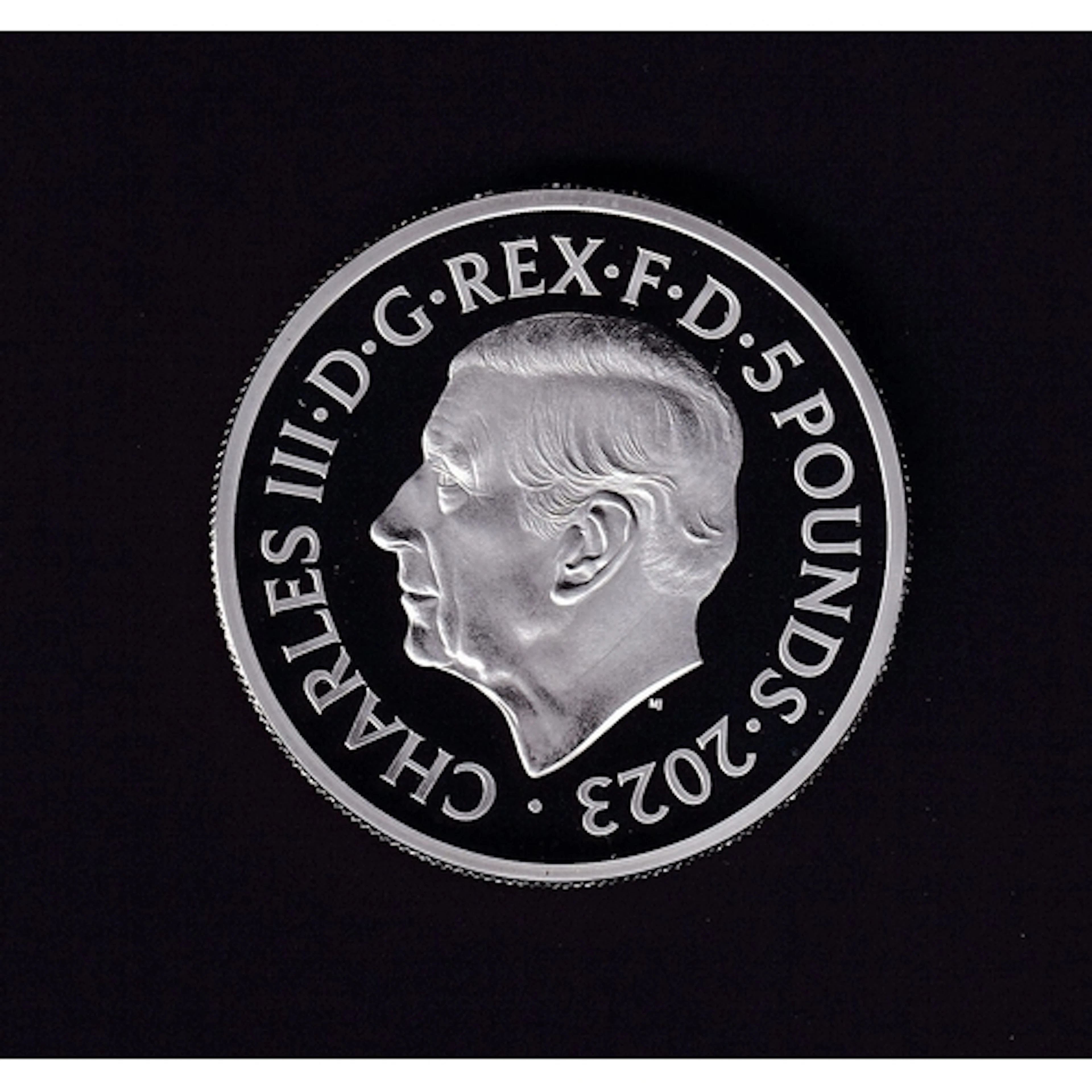 2023 UK King Charles III silver proof £5 2oz coin, Star Wars...