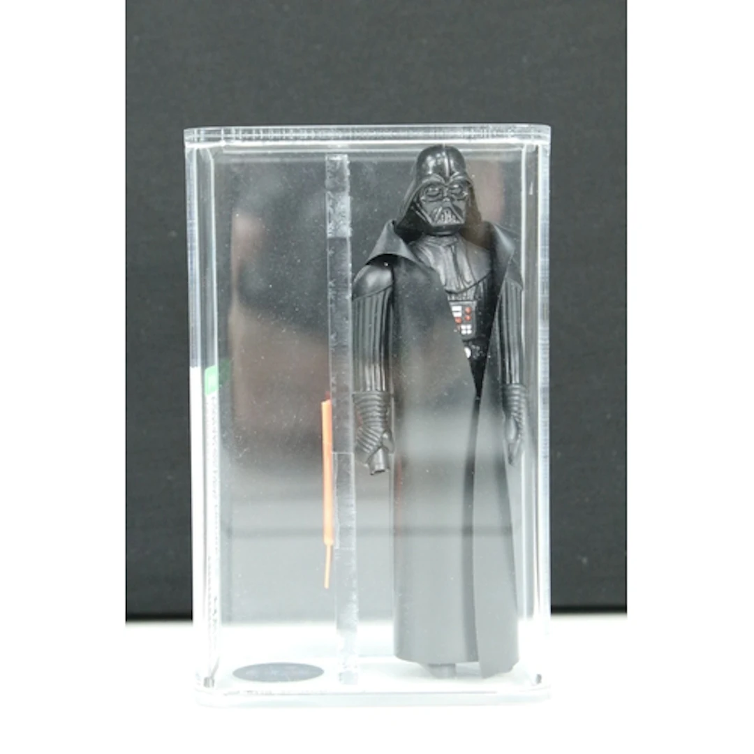 Star Wars - AFA graded cased 1977 Kenner Star Wars Darth Vad...