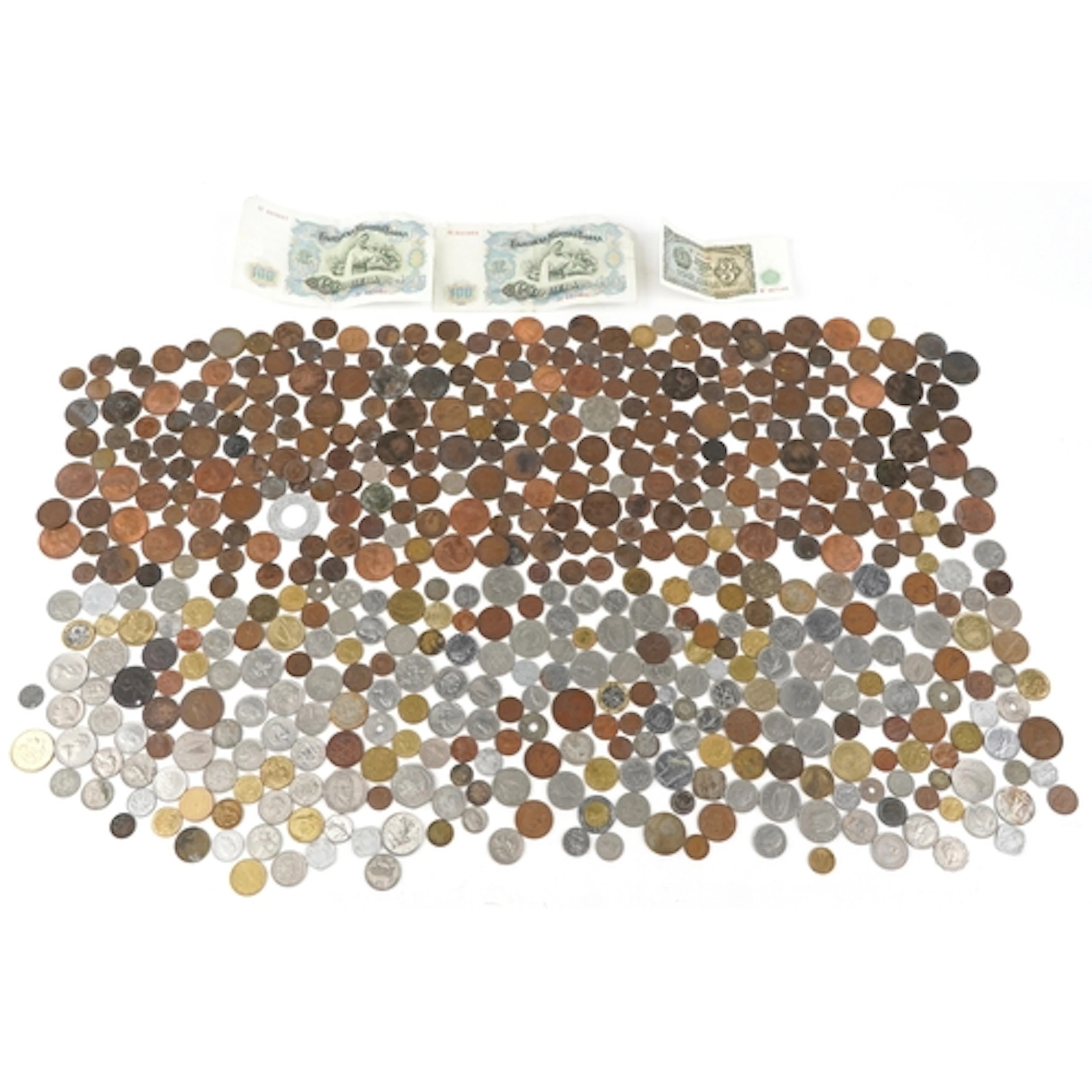 A quantity of 19th century and later British pre decimal coi...