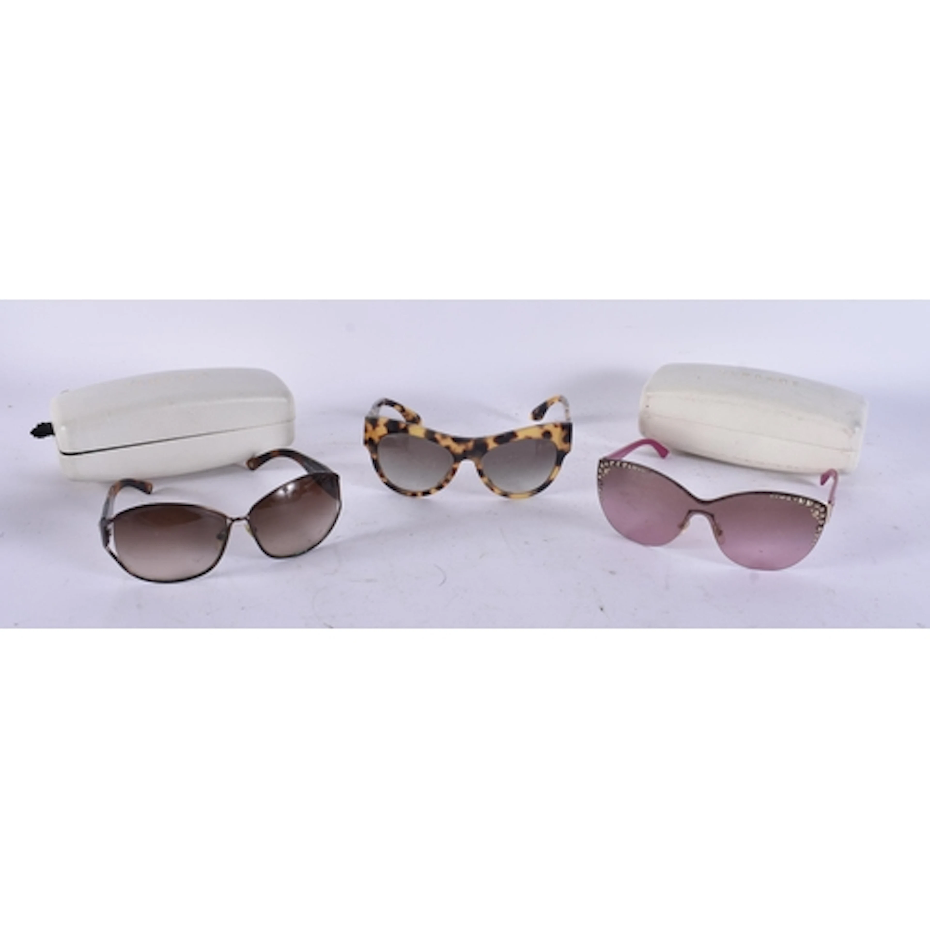 Prada & Versace Branded Designer Sunglasses Cased & Loose To...