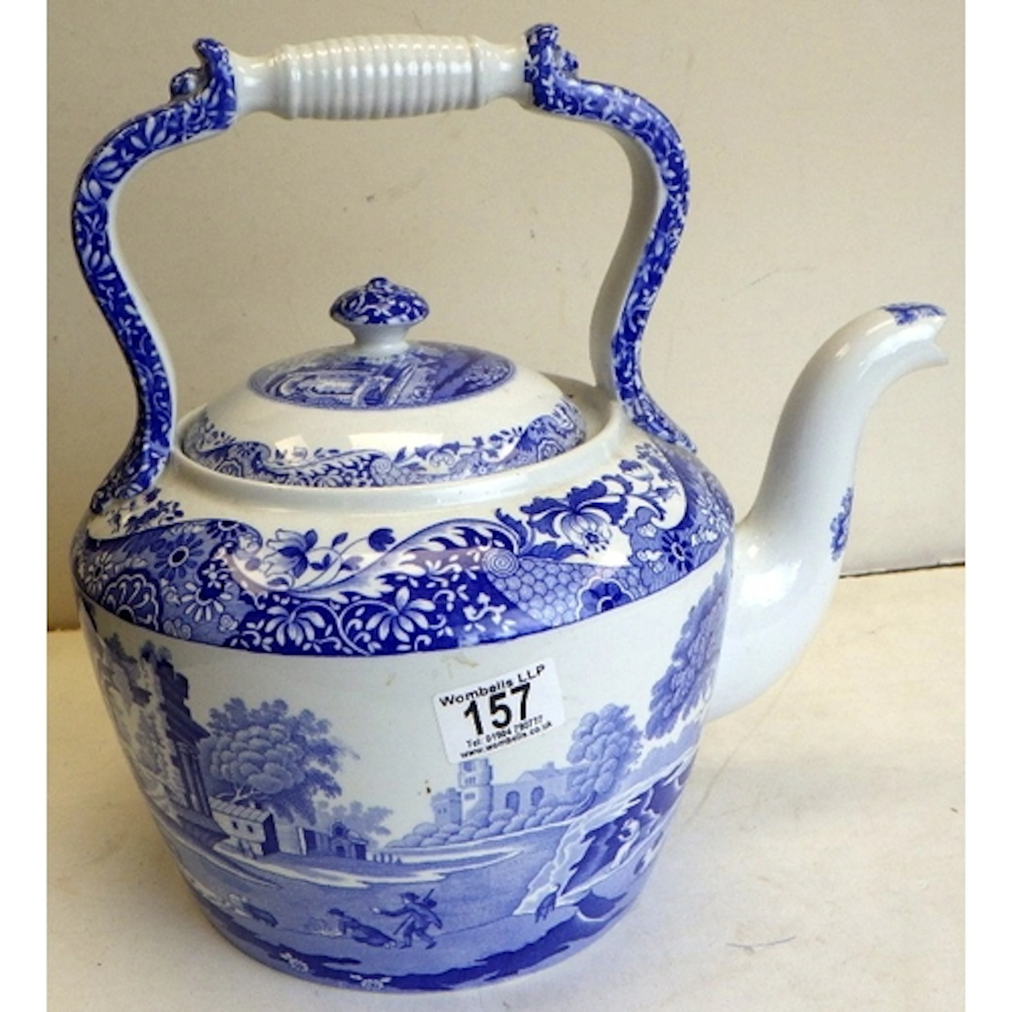 A large Spode kettle