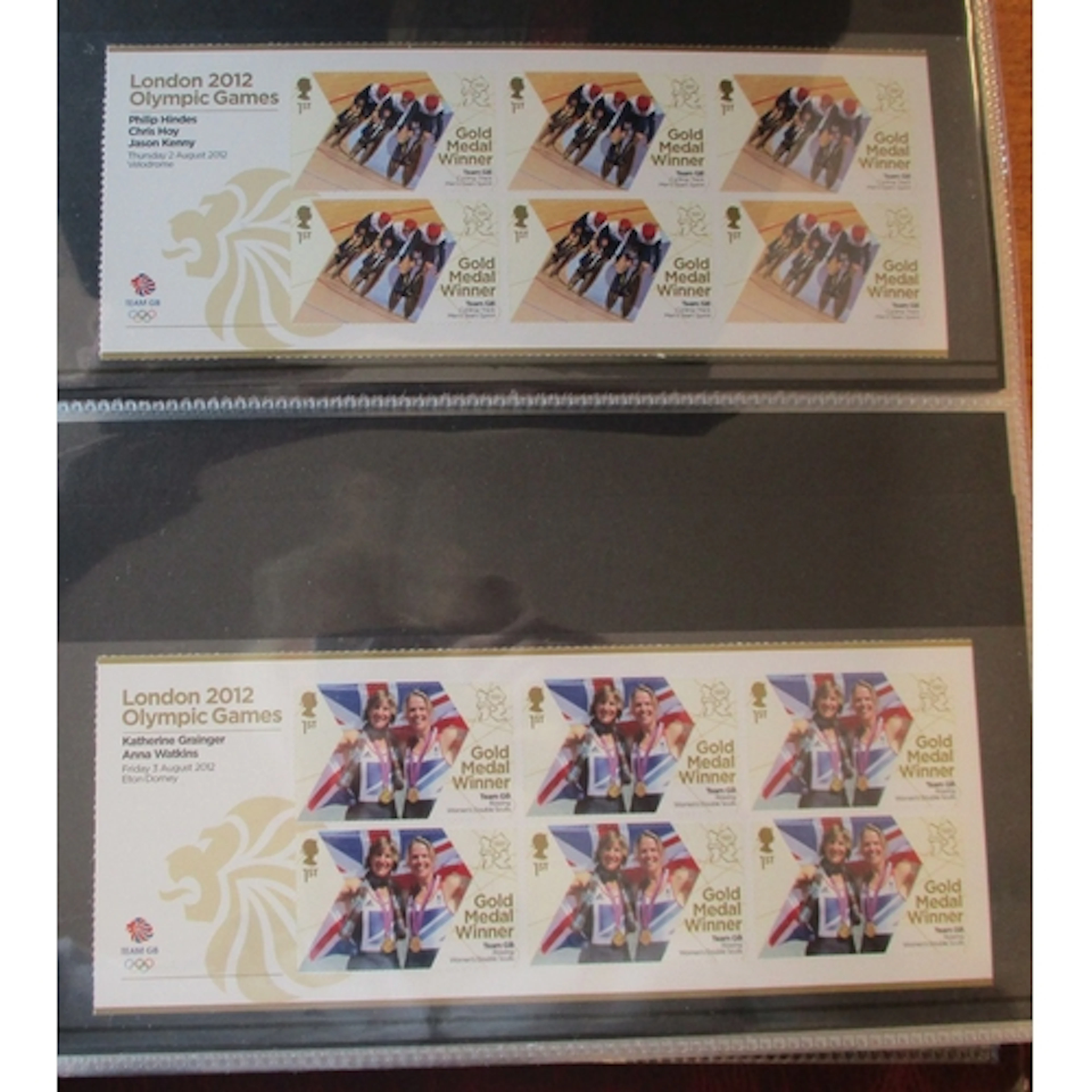 2012 Olympic Gold medal winners plus Paralympics winners set...