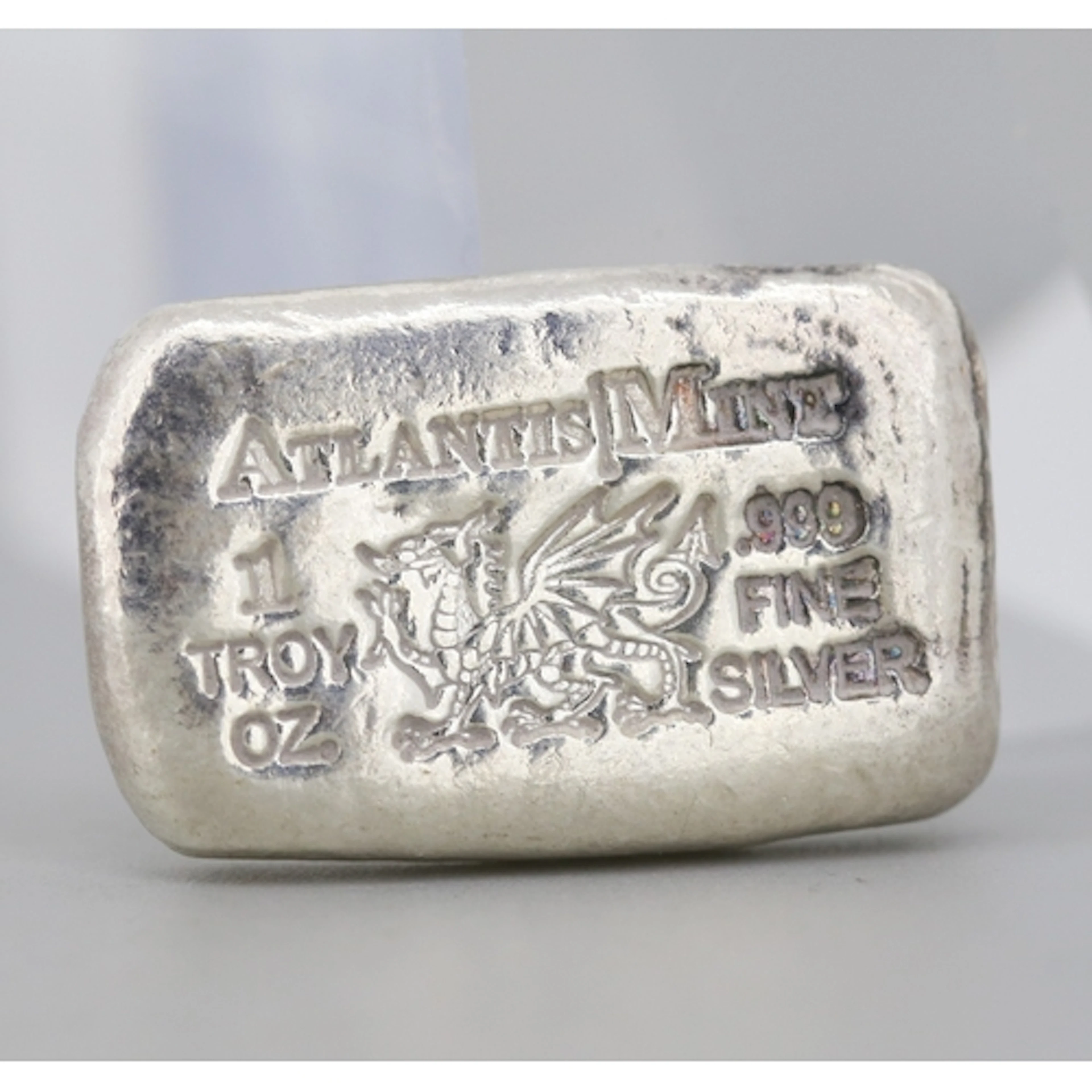 One Ounce Fine 999 Silver Bullion Bar