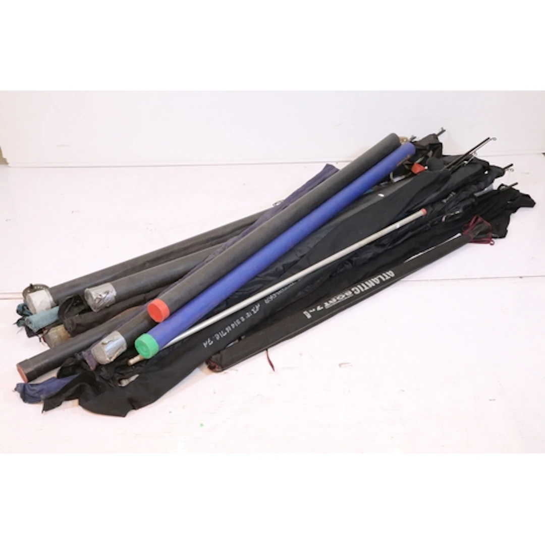 Fishing Interest - large collection of fishing rods, compris...