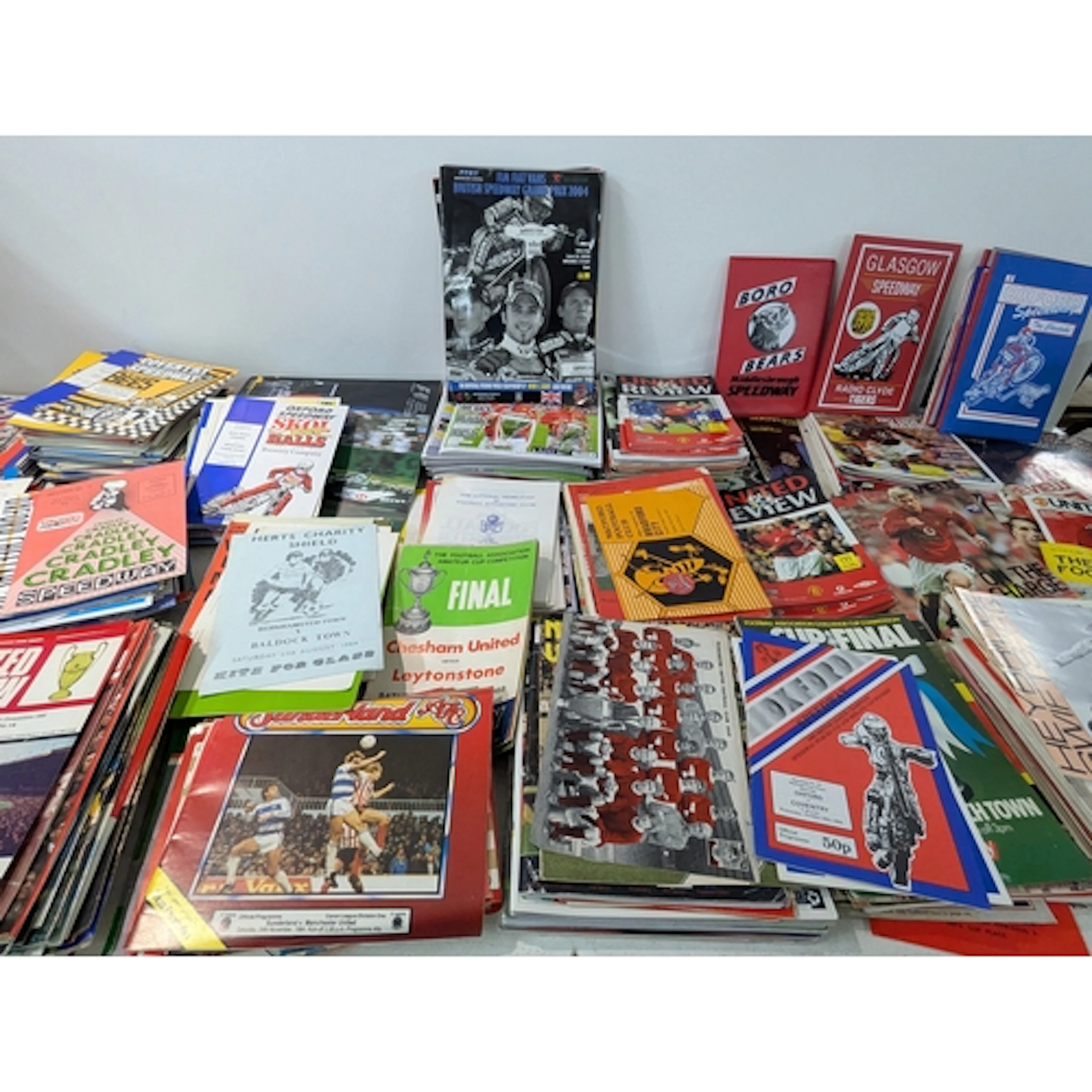 Sporting programmes to include football Speedway, dirt bike ...