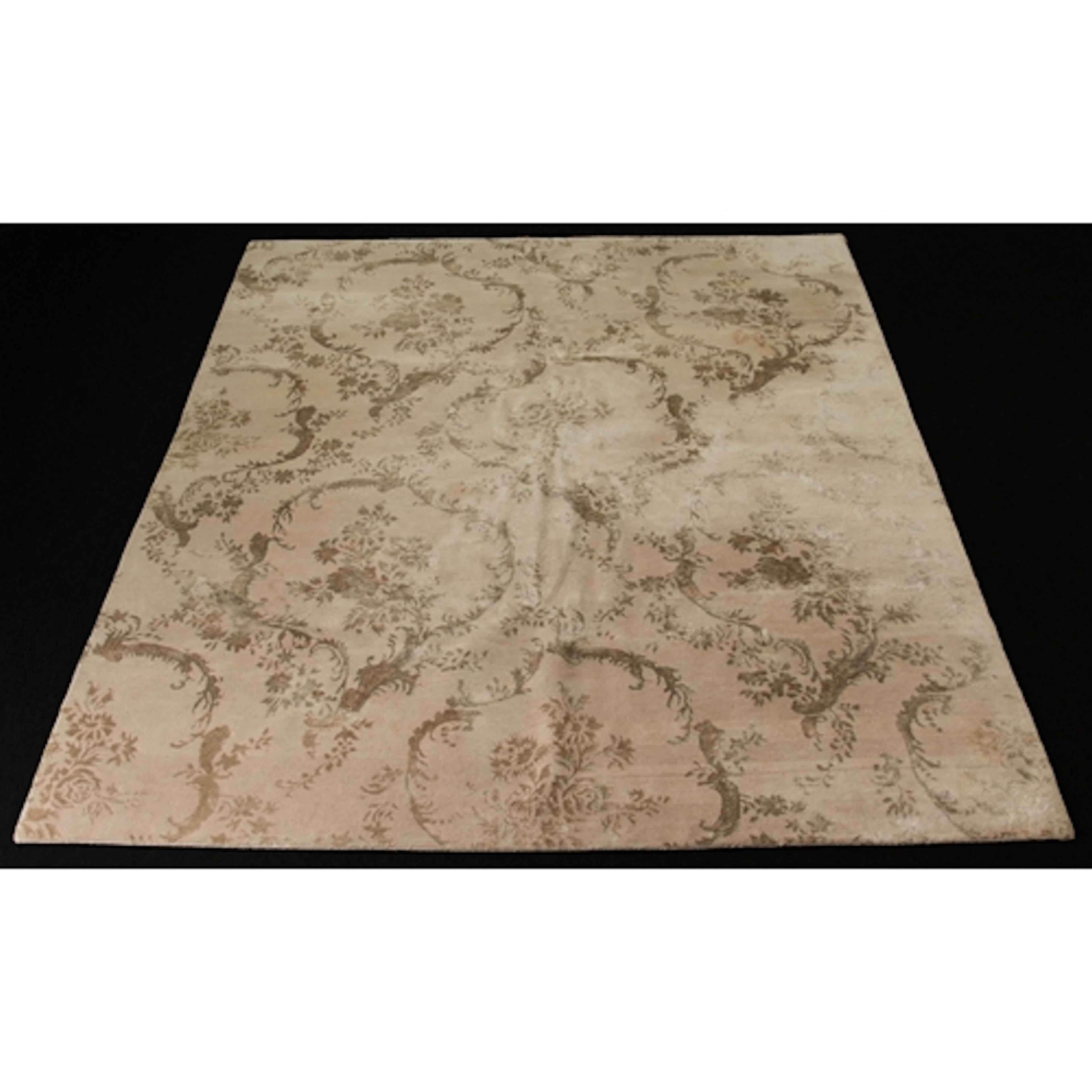 A The Rug Company 'Faded Glory Pale' silk pile rug by Paul S...