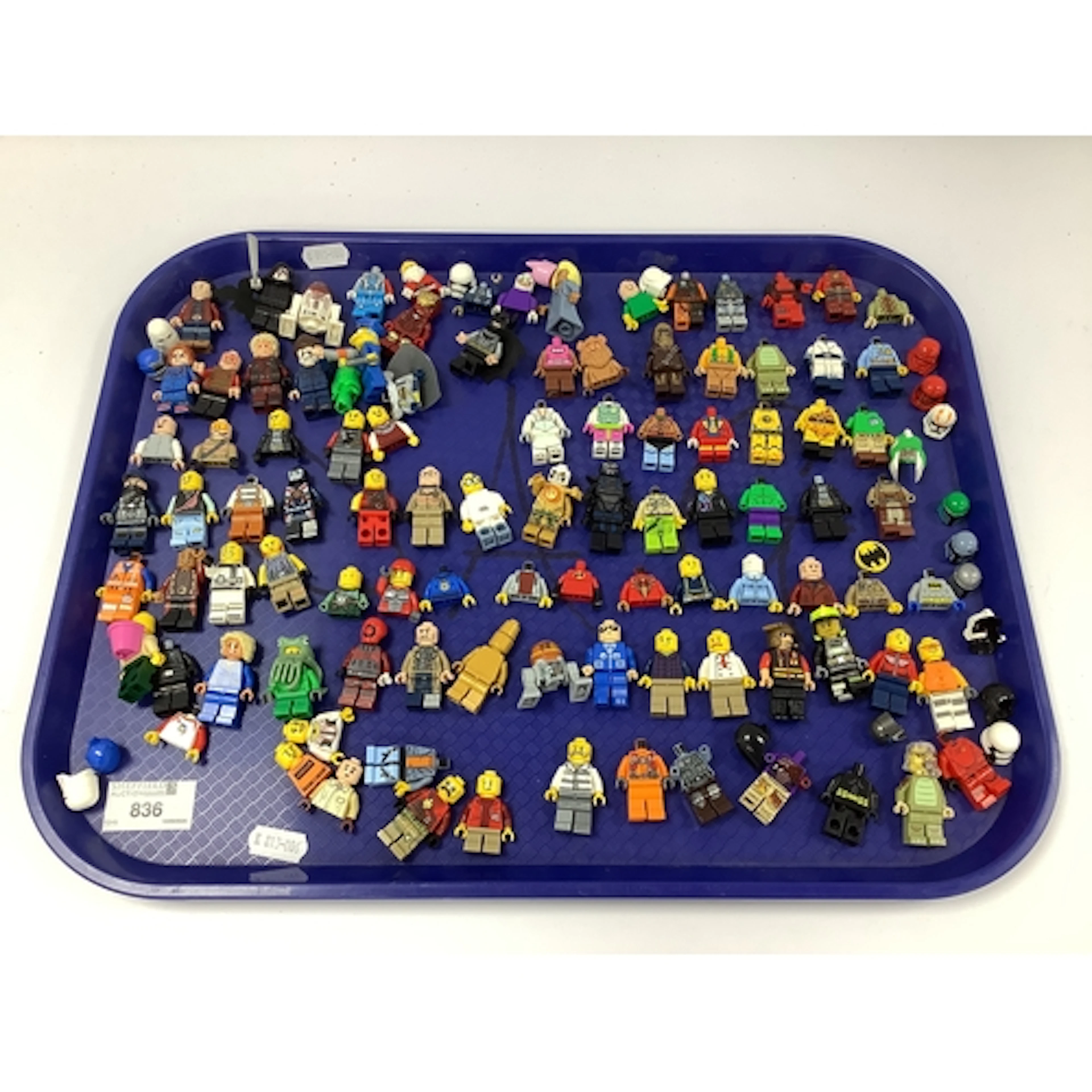 A quantity of Lego and similar Minifigures, including torsos...