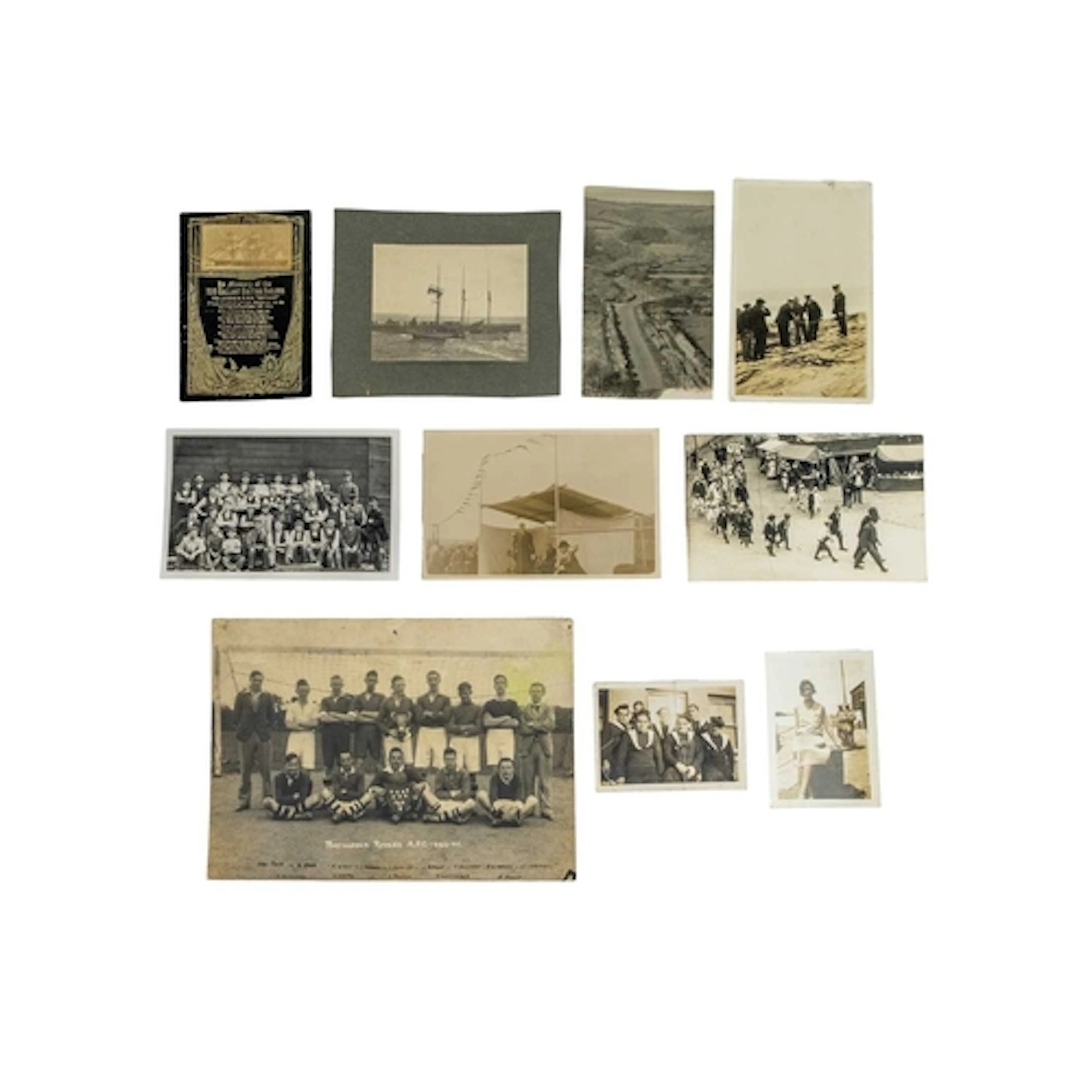 (Porthleven) The Archive of Frank Strike Ephemera, Postcards...