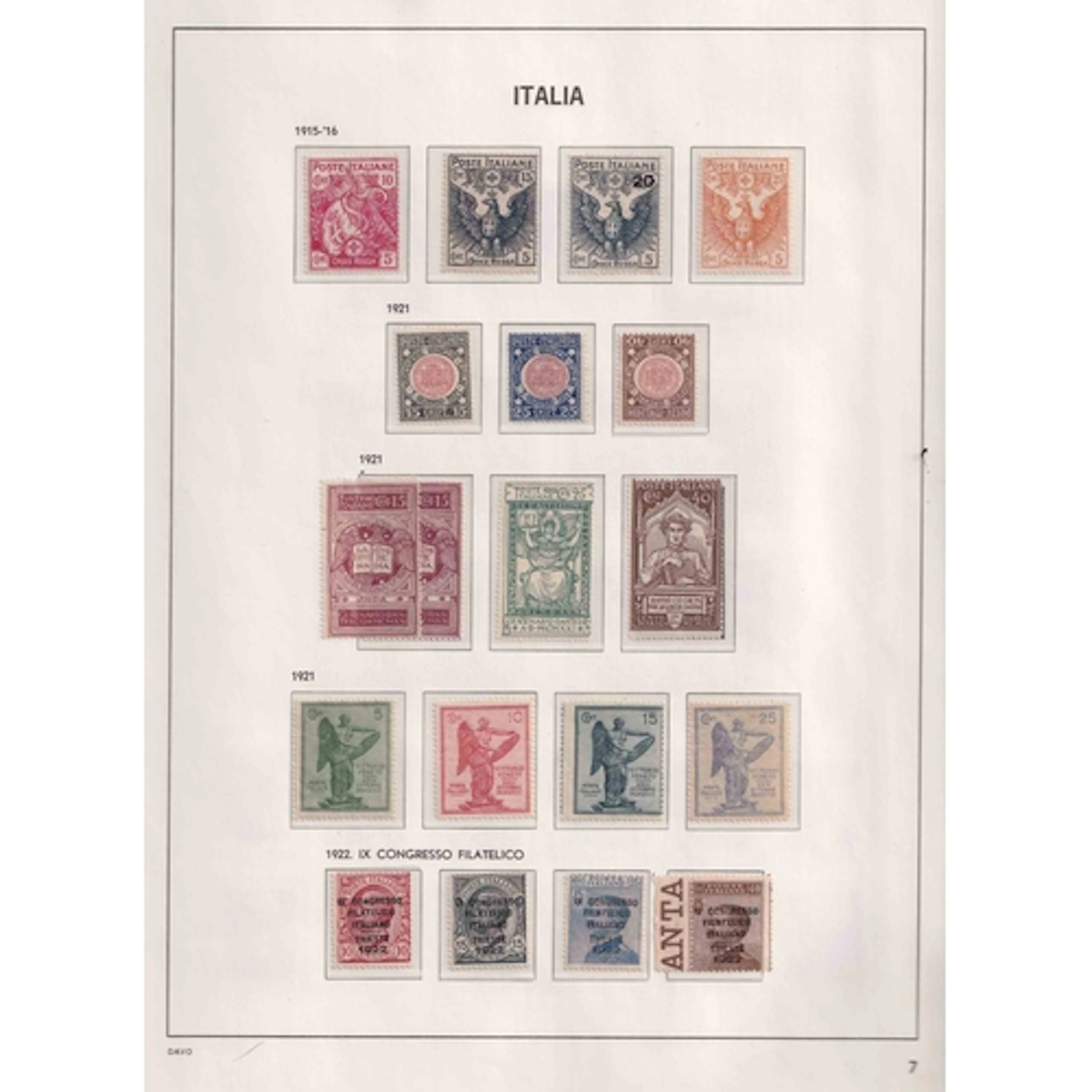1862/1980s mint collection in 3 Davo printed albums with a h...