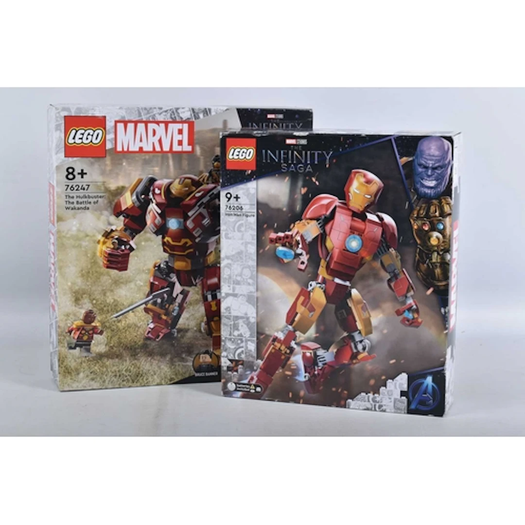 TWO BOXED SEALED MARVEL THE INFINITY SAGA LEGO SETS, to incl...