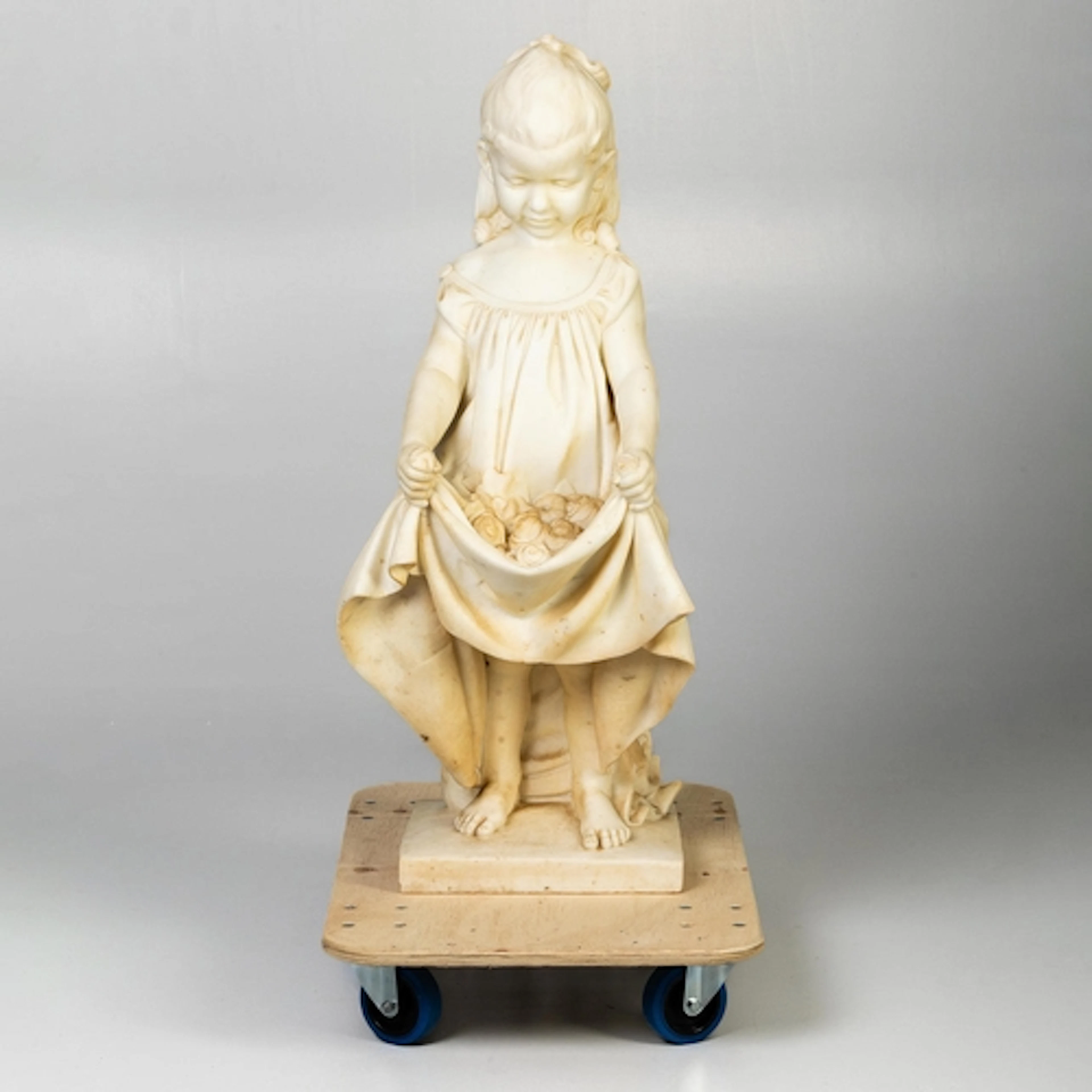 Rasmus Boegebjerg (Danish, 1859-1921), Young girl and doll, ...