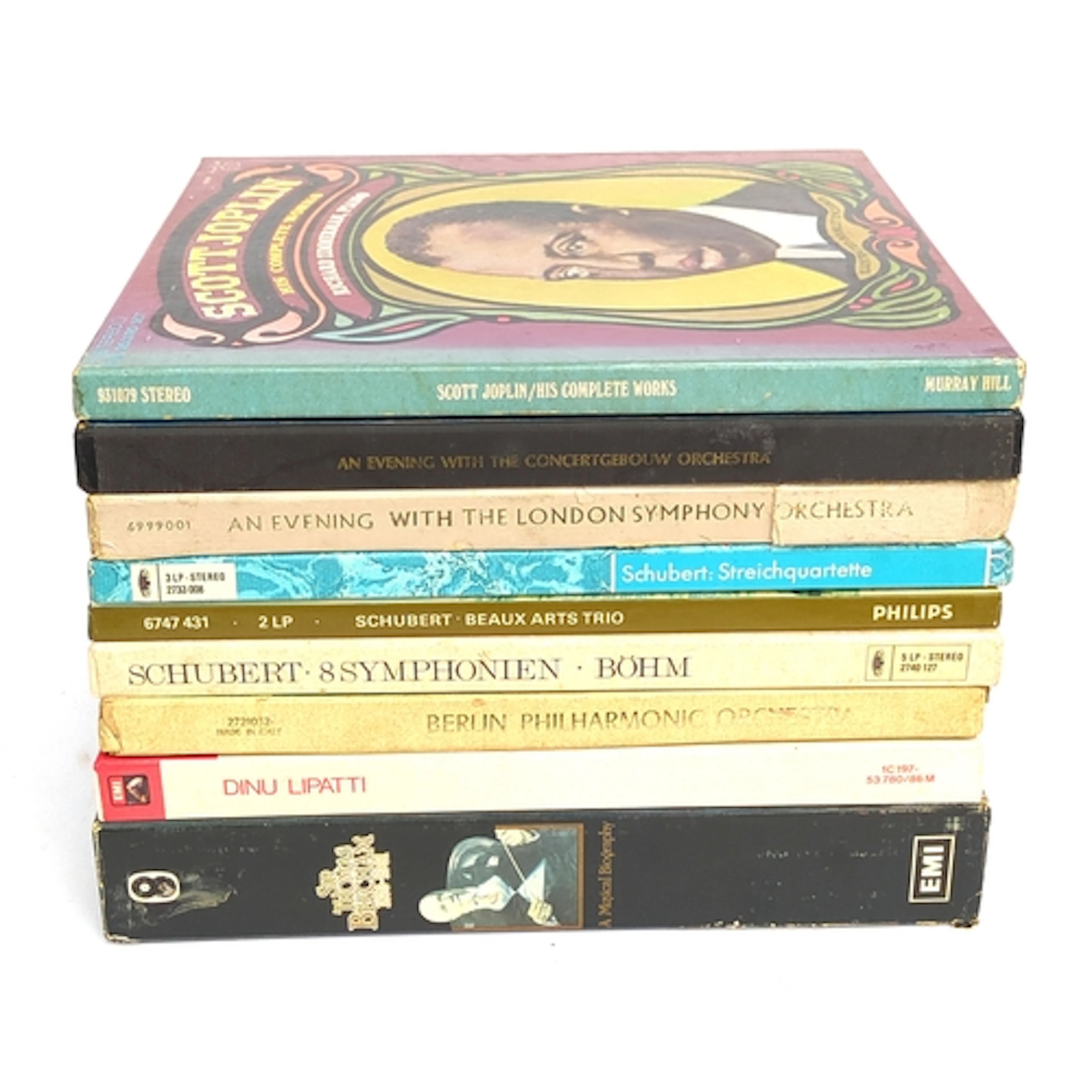 VINYL LPS, CLASSICAL VARIOUS. A mix of boxed sets. The Vendo...