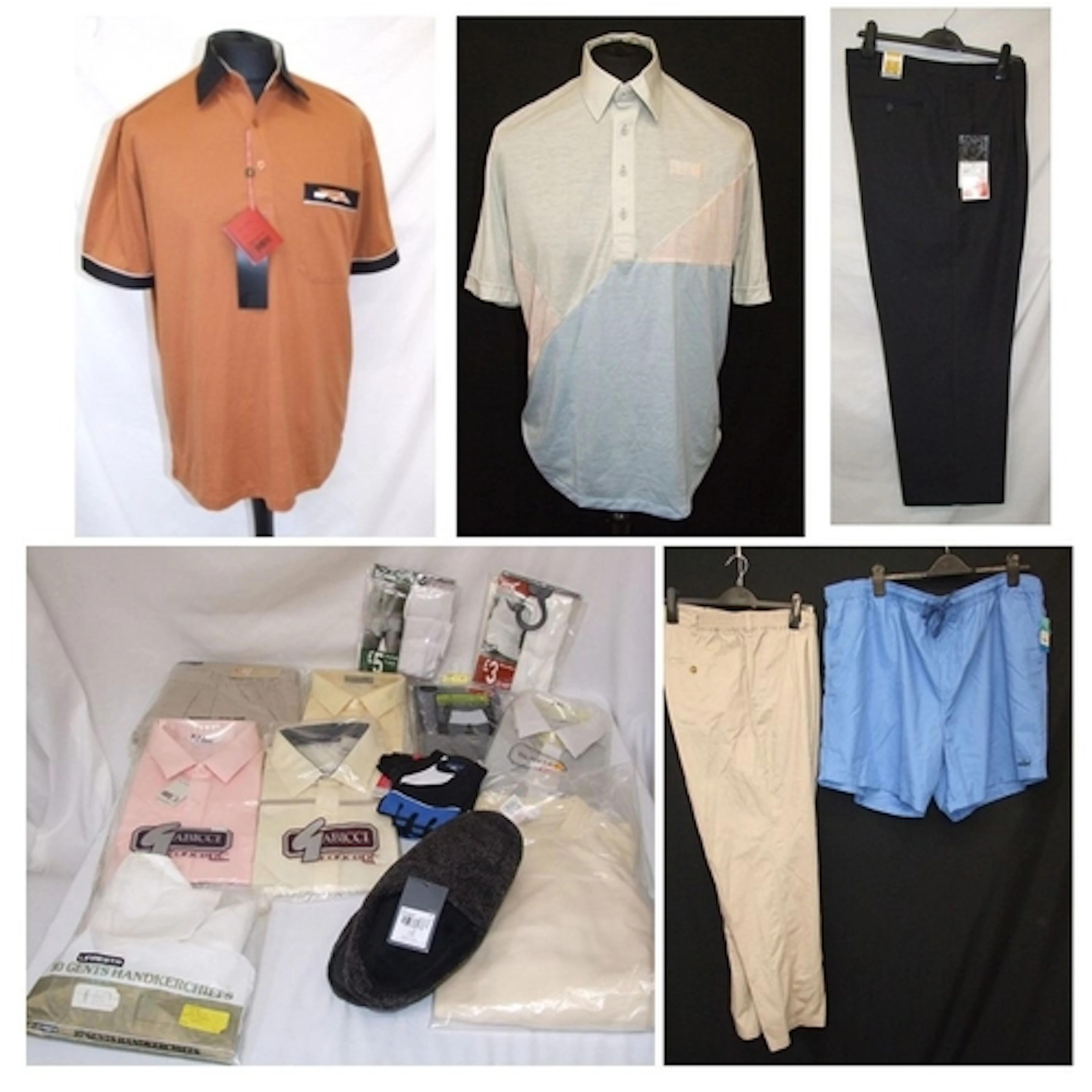 Mens As New Clothing incl. Gabicci polo shirts size XXL, Pie...