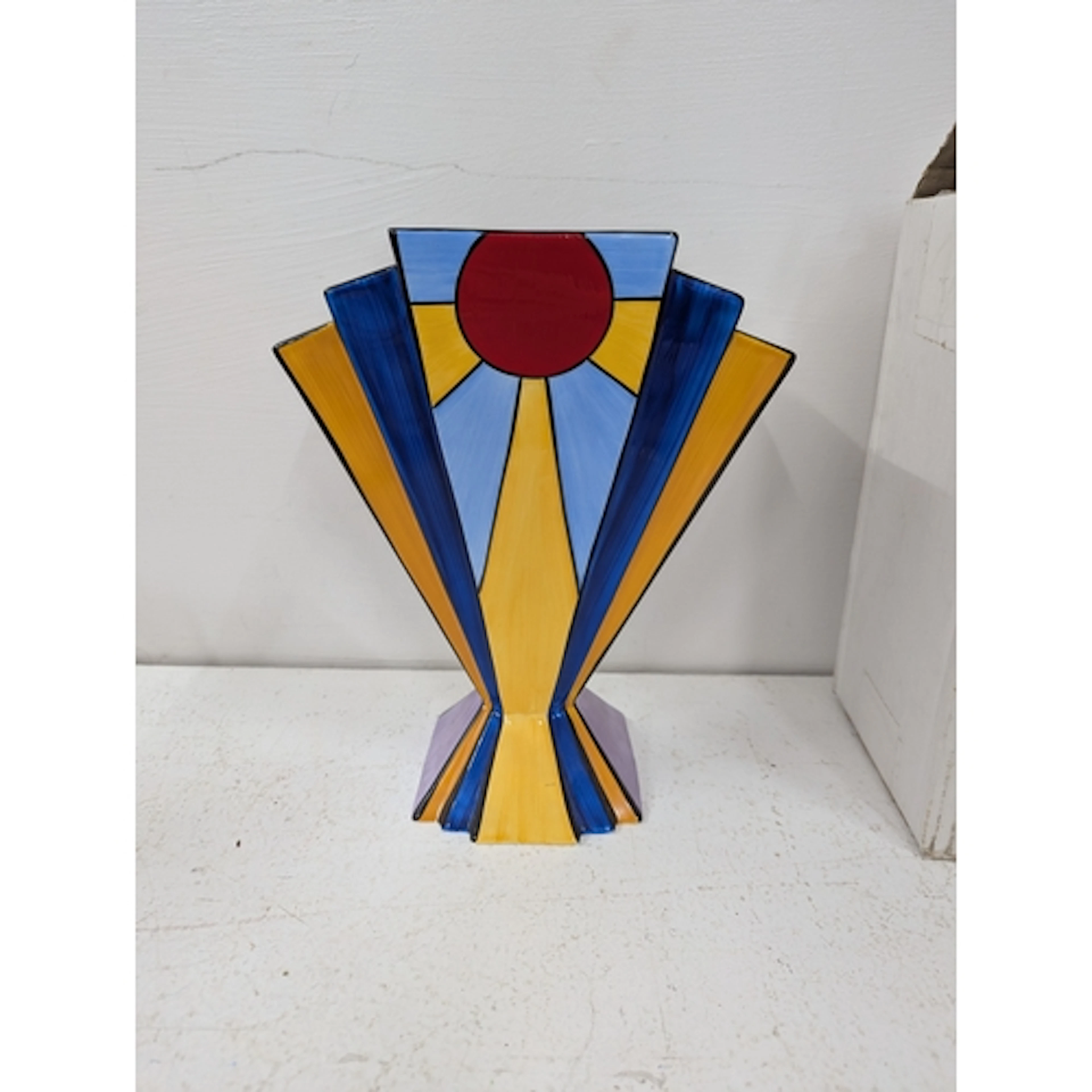 A Brian Wood New York vase, 23.5cm H Location: R2.1 If there...