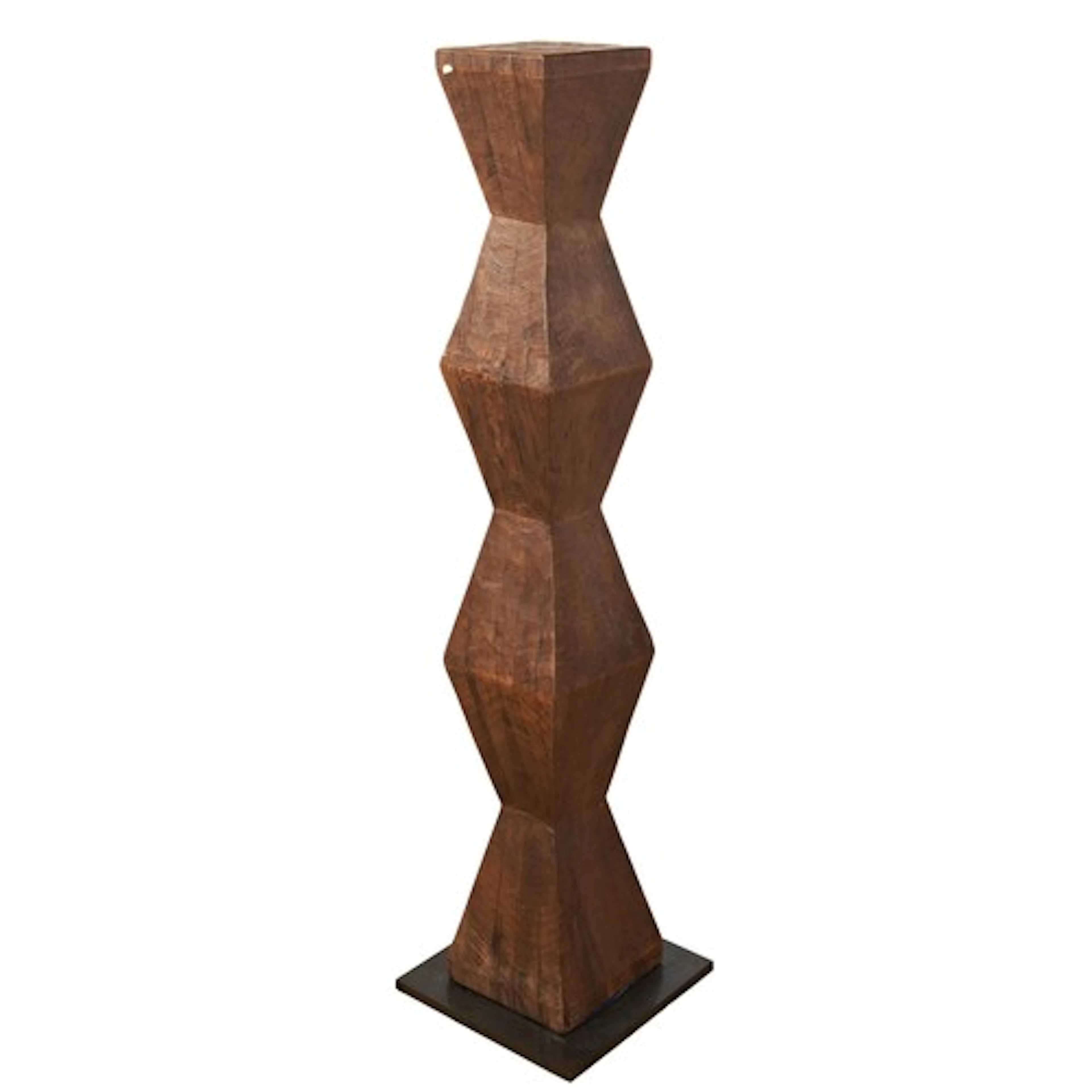 MANNER OF CONSTANTIN BRANCUSI (1876-1957) CARVED OAK SCULPTU...