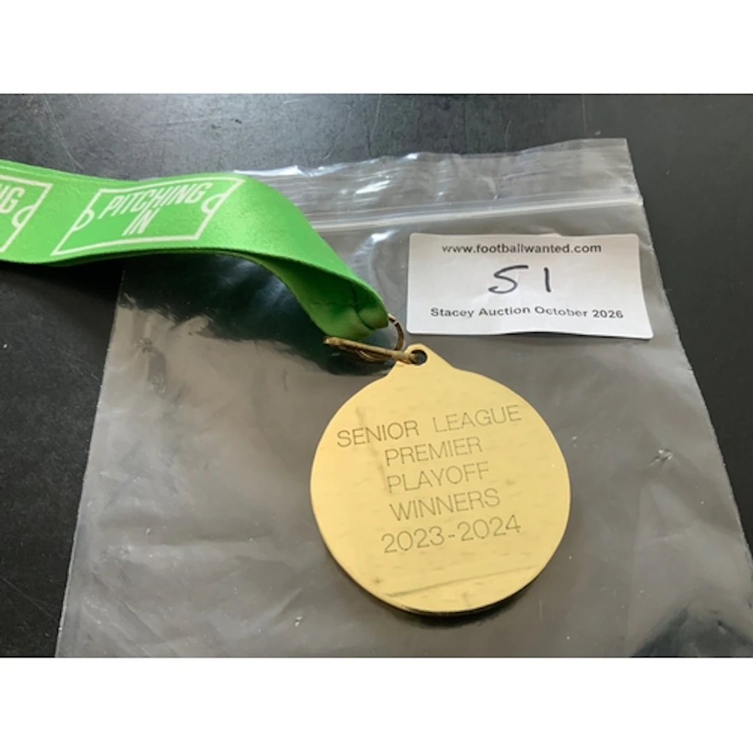 Enfield 2023 - 2024 Play Off Winners Medal: Senior league Pr...
