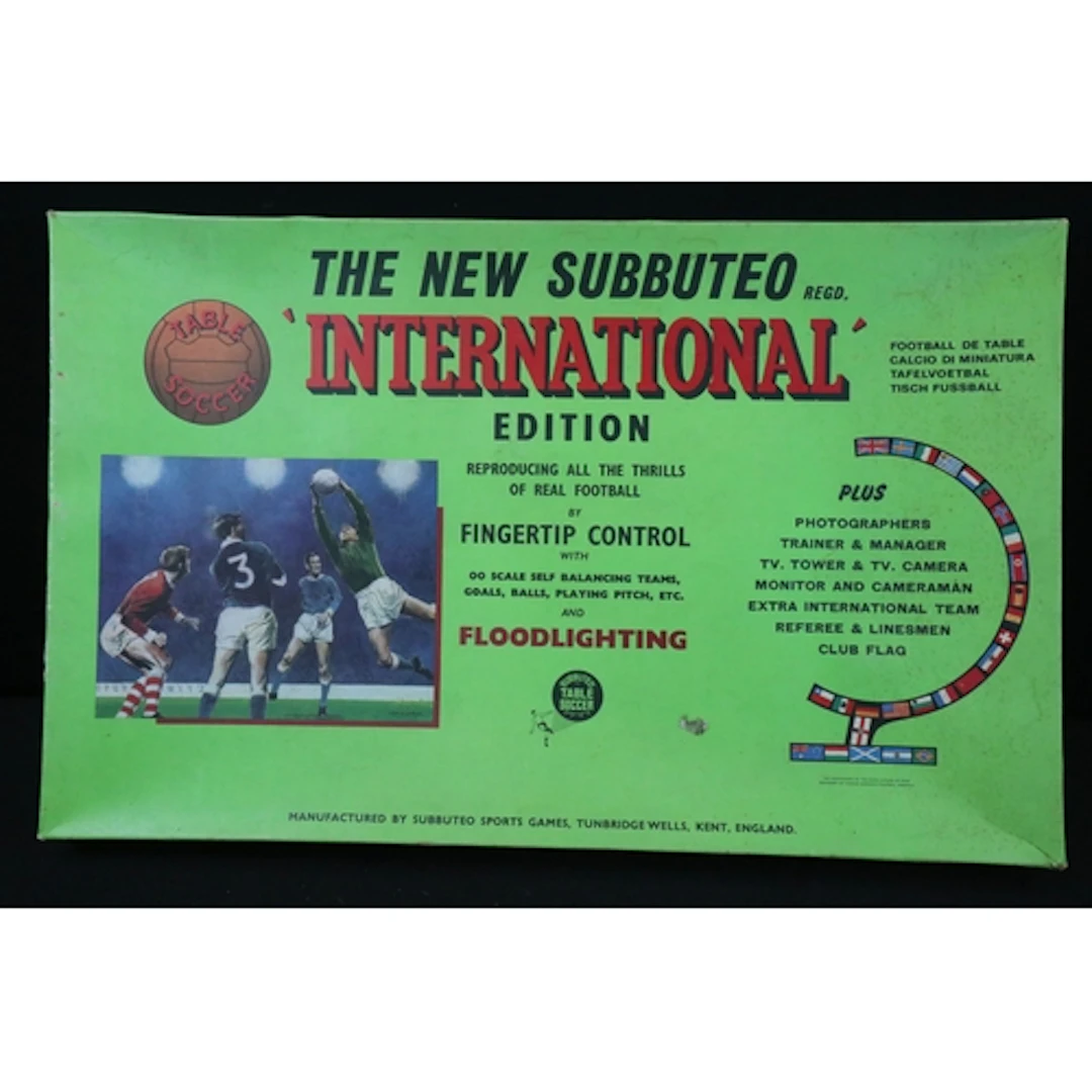 Subbuteo - Boxed Subbuteo International Edition set, appeari...