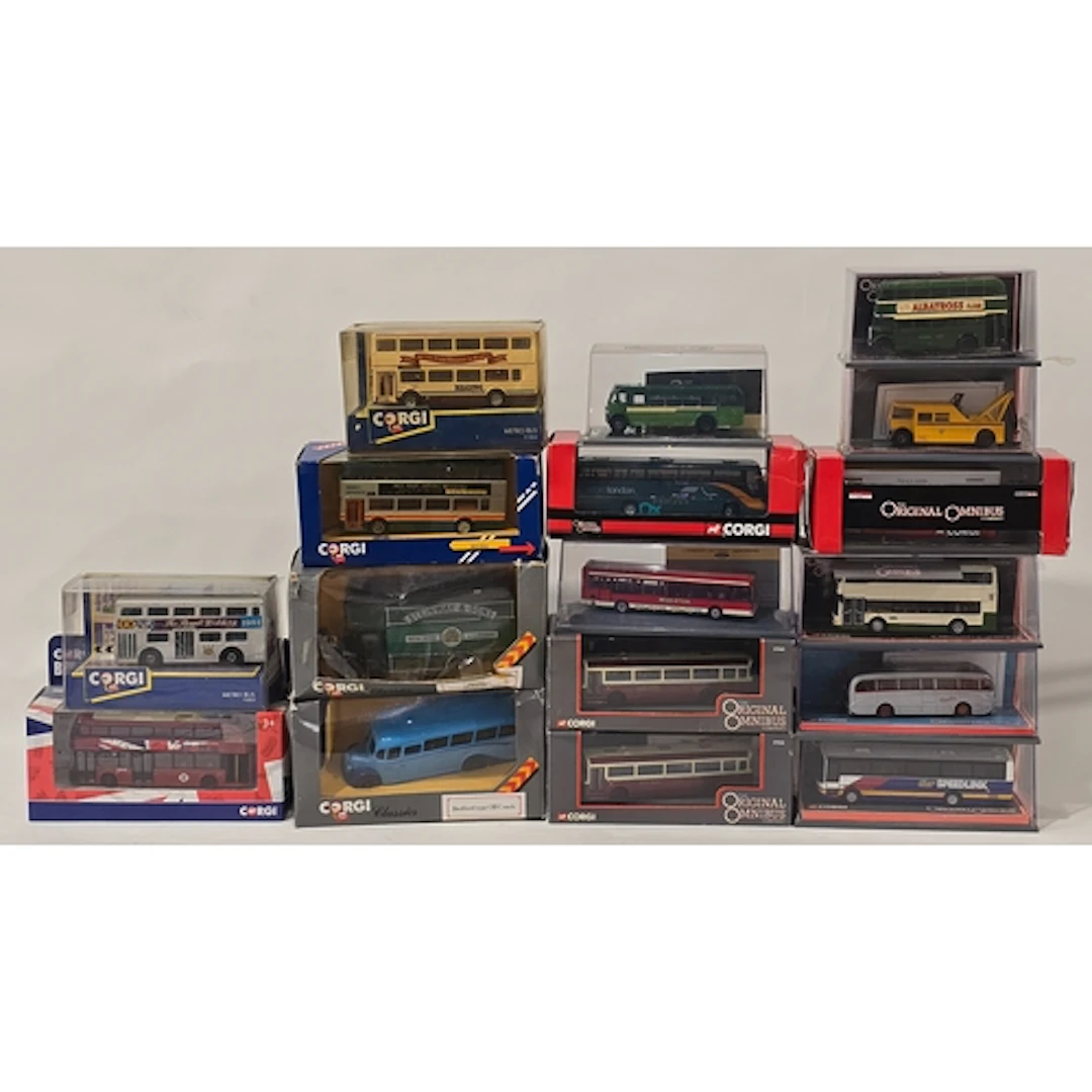 A collection of boxed Corgi die cast to include a good amoun...