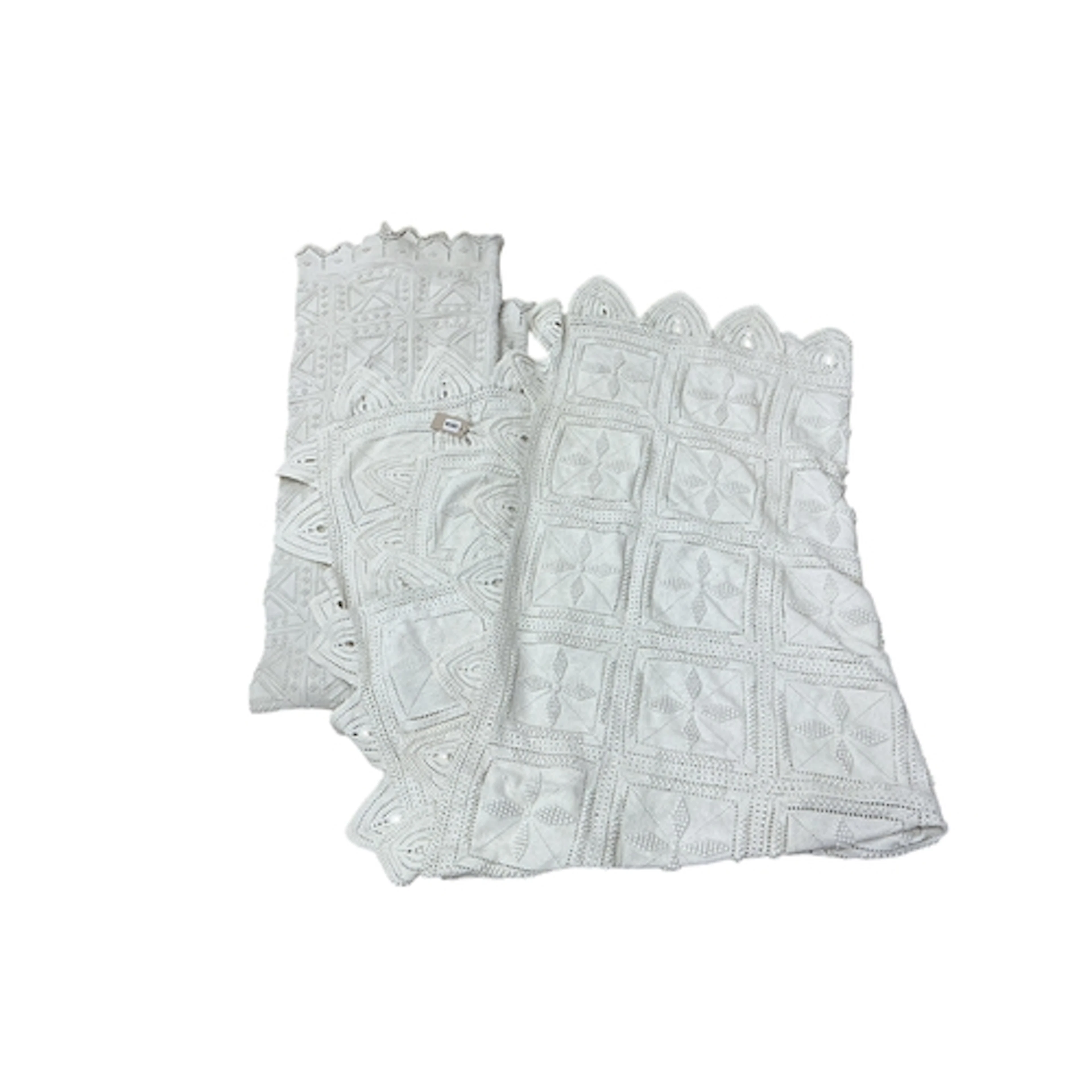 Two large crochet bedspreads