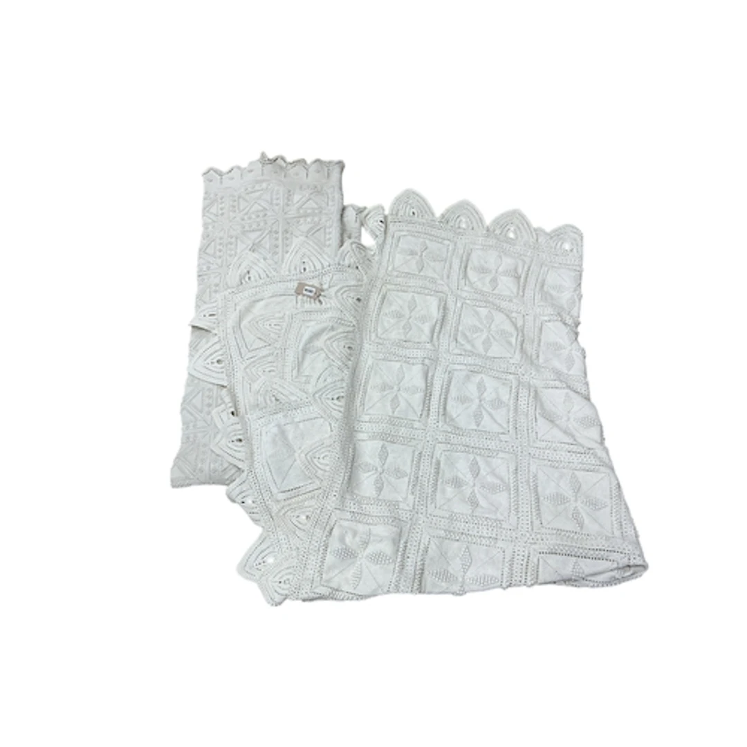 Two large crochet bedspreads