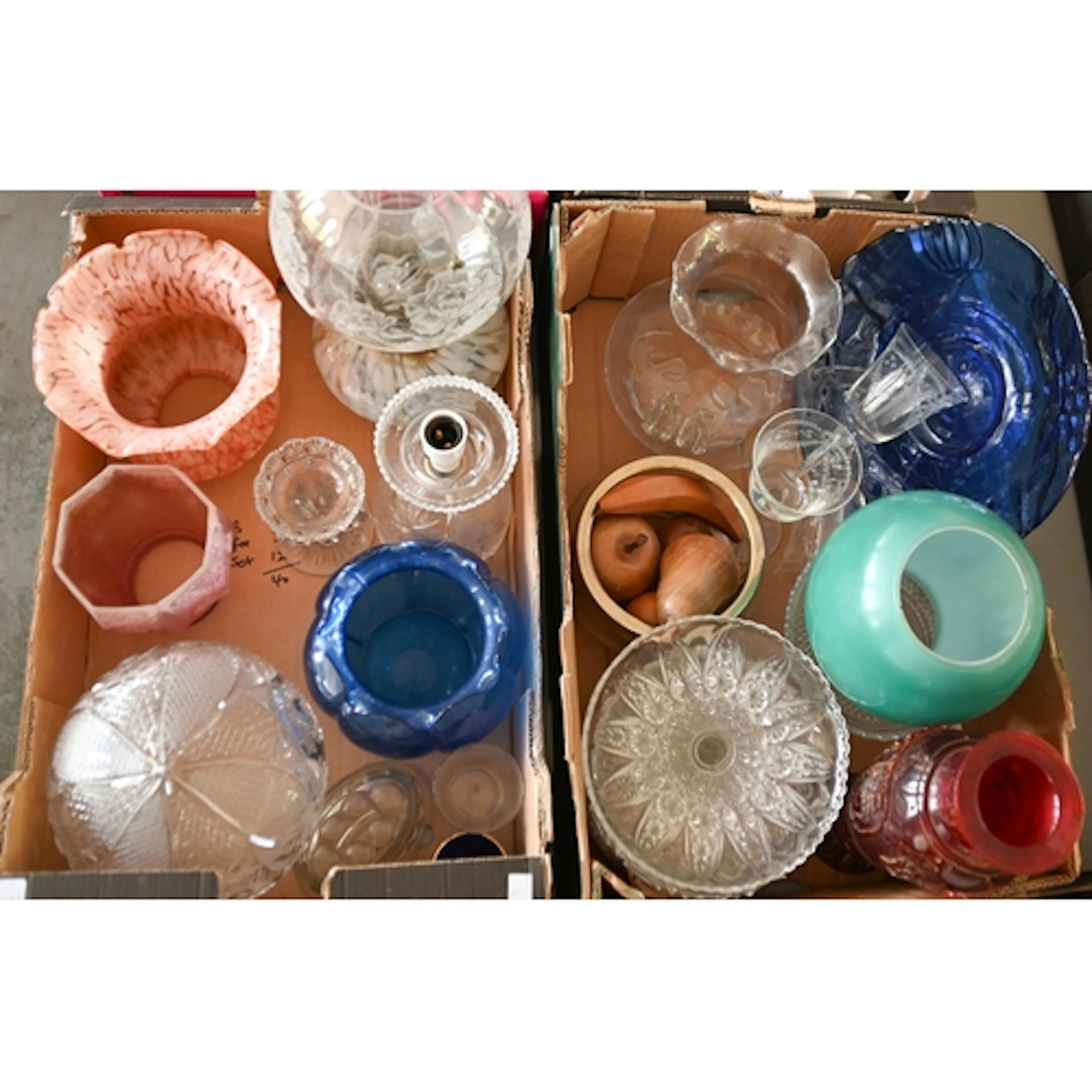 Miscellaneous glassware, early 20th c and later, to include ...
