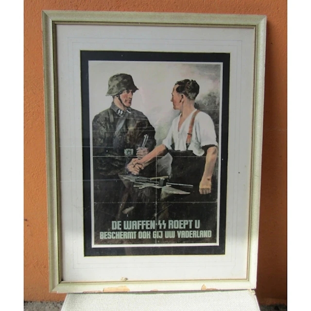 World War II German Military Interest Recruitment Poster Pri...