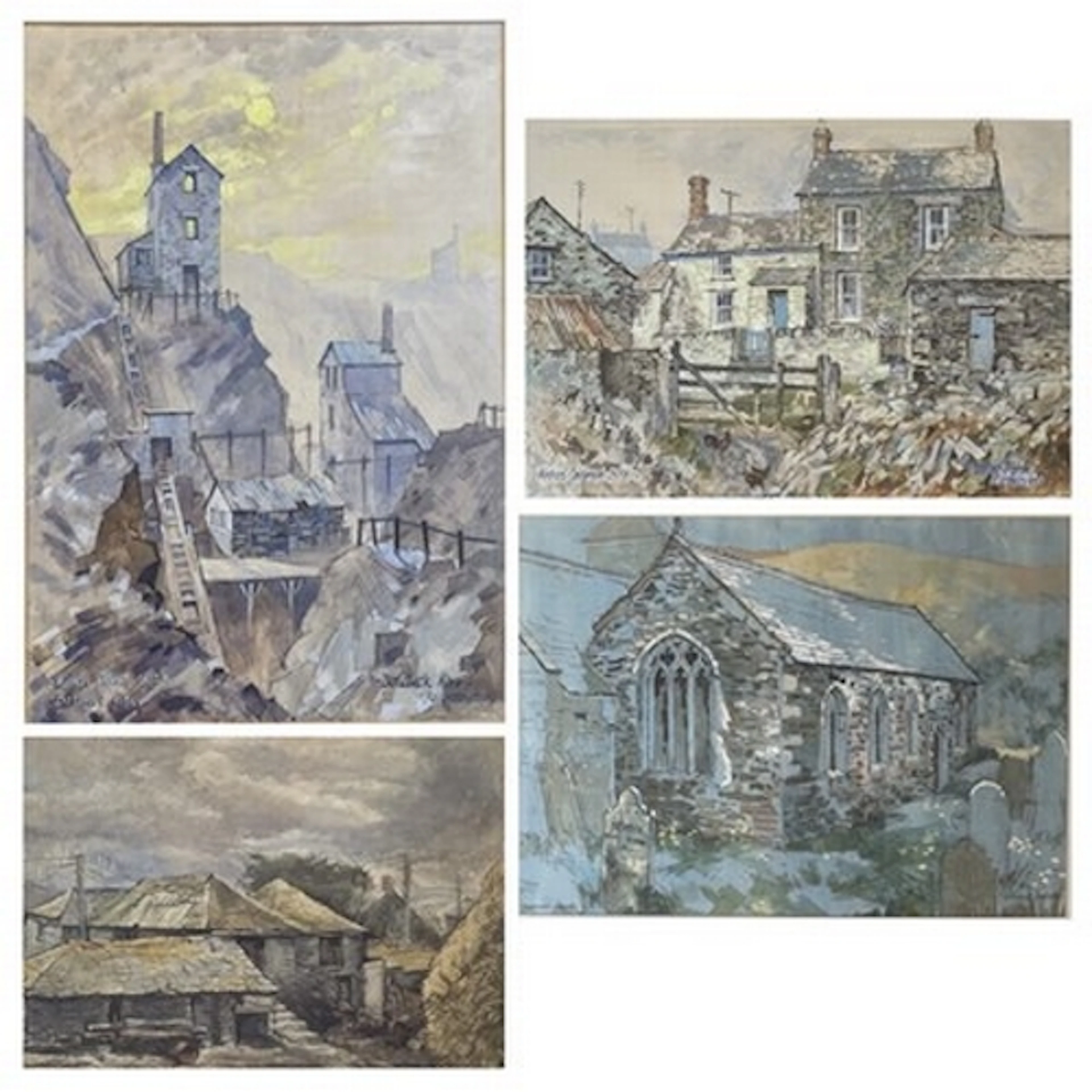 Michael Lawrence Cadman (1920-2010) Botallack Mine; Penrose ...
