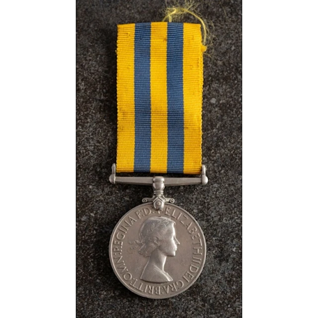 An ERII Korea Medal to 1954495 Ctn J B Eustace REME'.