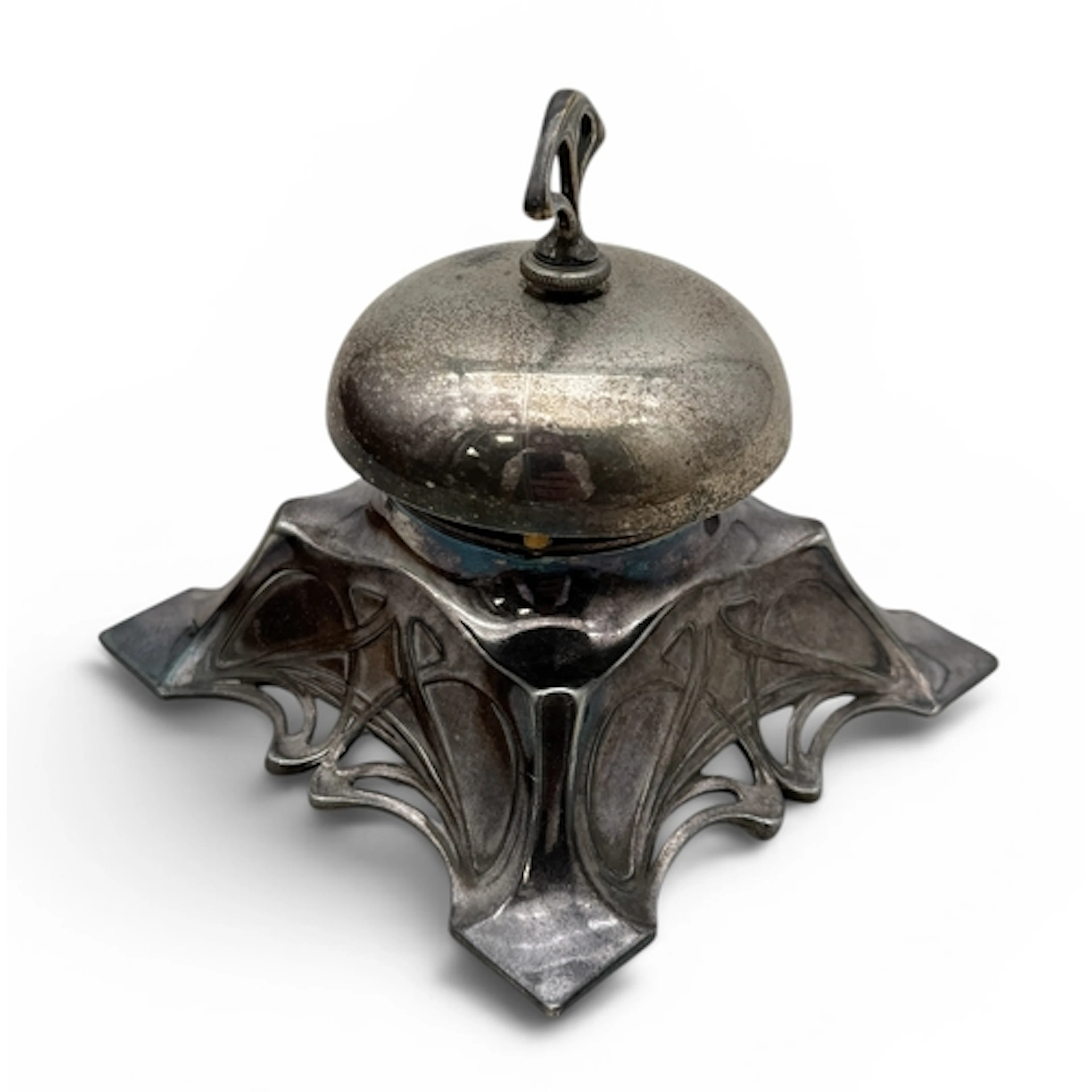WMF: A JUGENDSTIL ELECTROPLATED MECHANICAL BELL, CIRCA 1905 ...