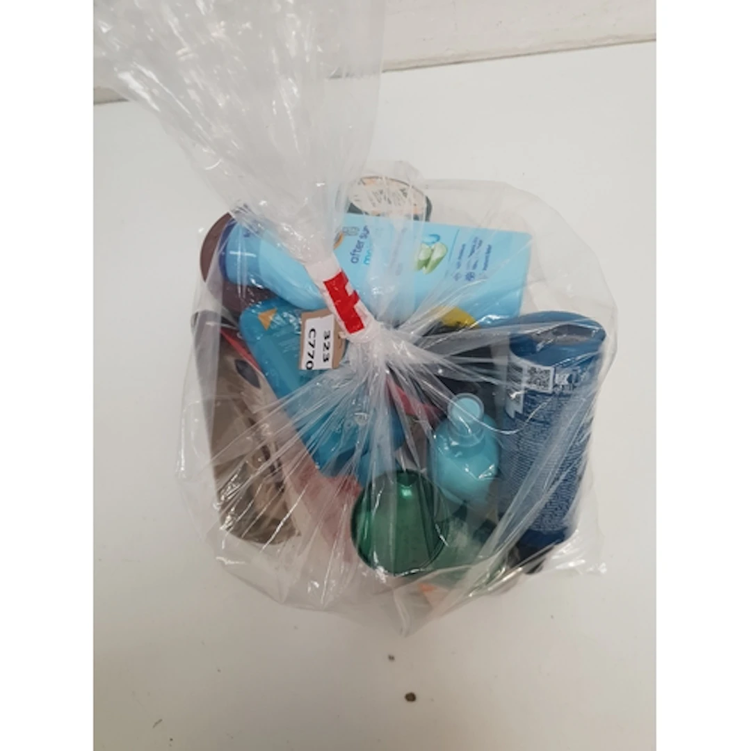 ONE BAG OF USED COSMETICS including Garnier and Pantene