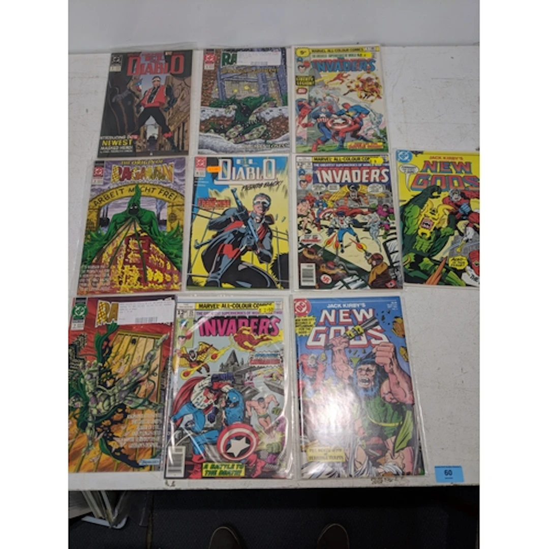 Ten comics from the 1970's - 1990's to include El Diablo 198...