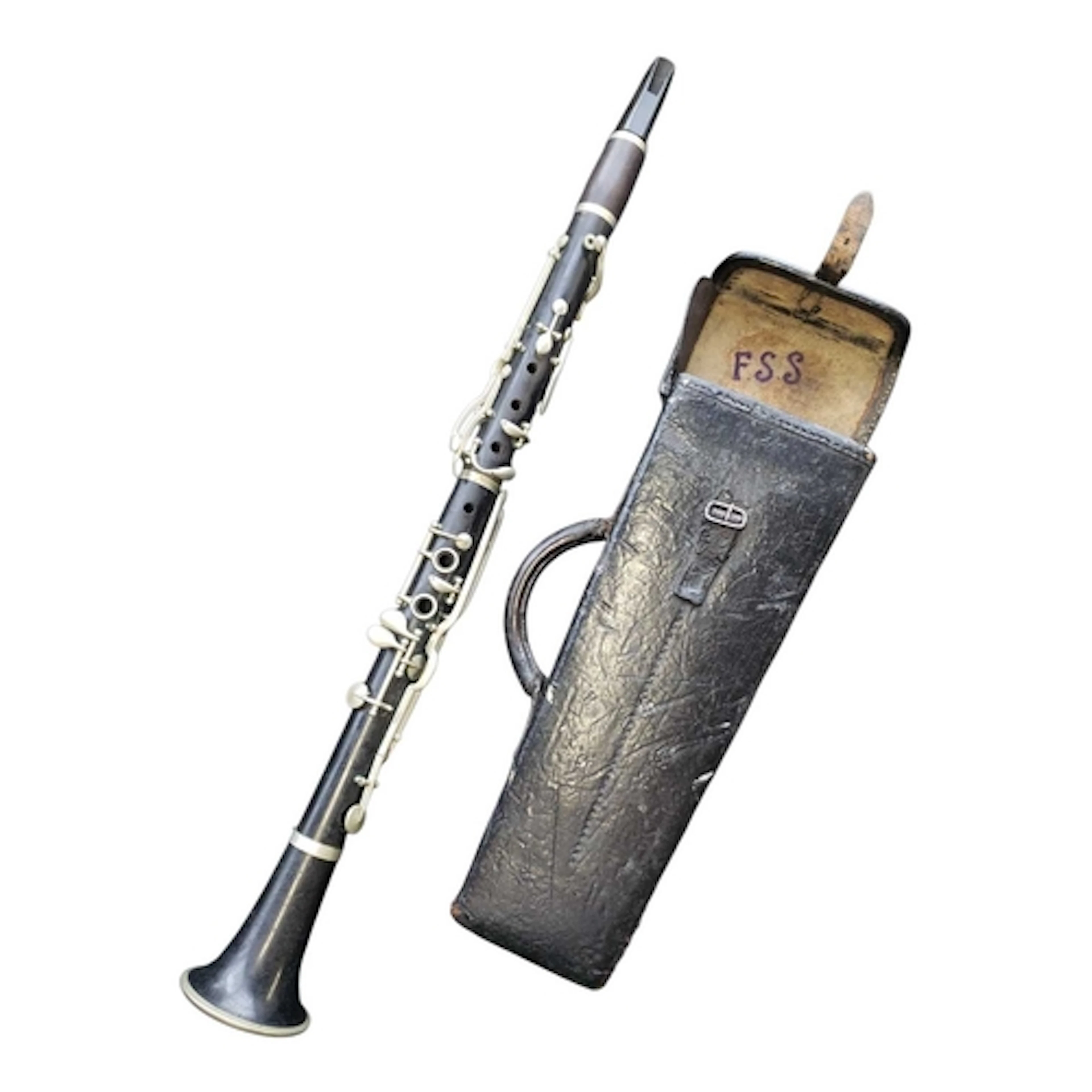 20th century vintage G. Howarth of London clarinet. Featurin...