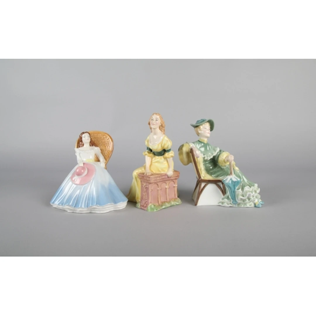 Three Royal Doulton ladies to include 'Ascot' HN 2356, 'Anna...