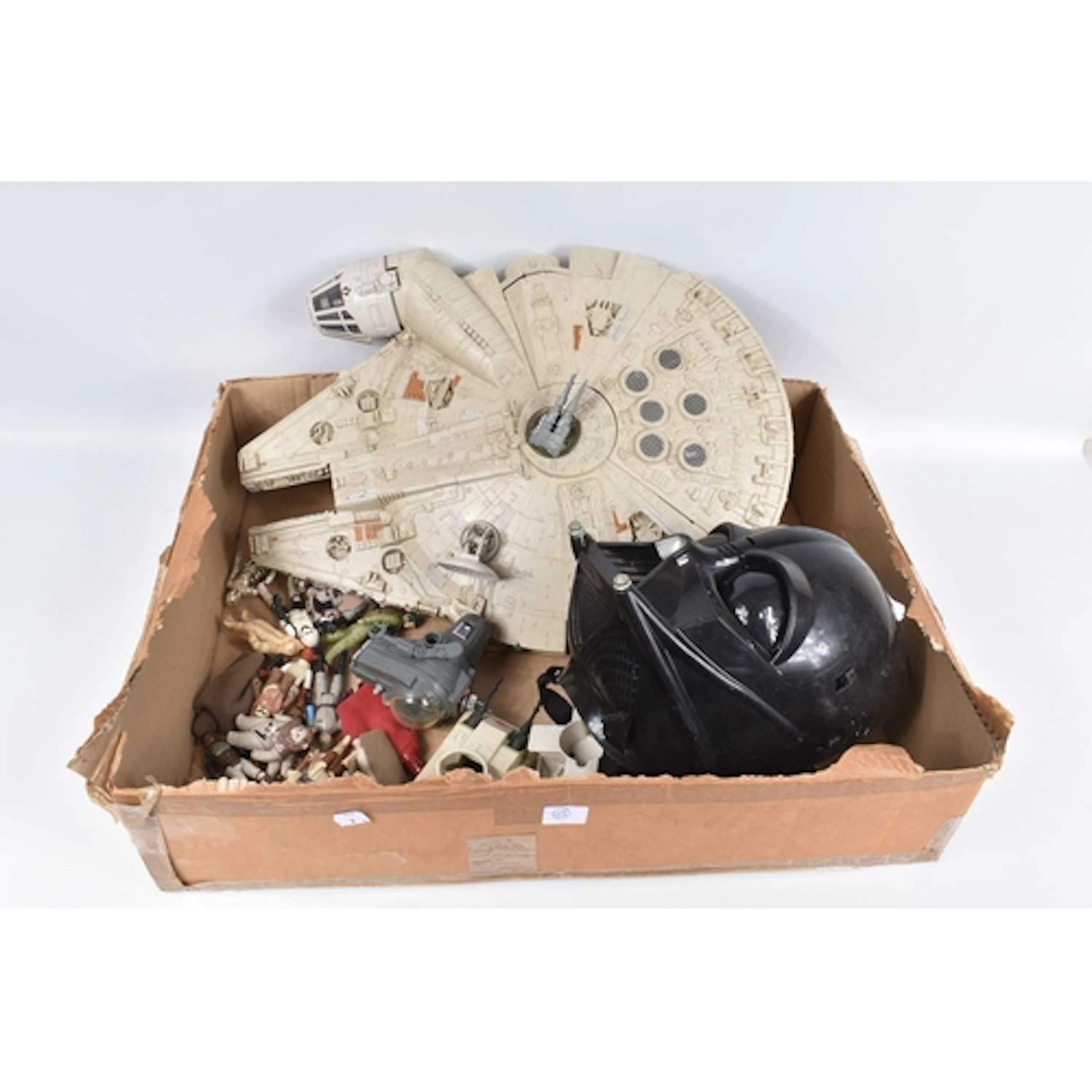 A COLLECTION OF VINTAGE LFL STAR WARS FIGURES, VEHICLES, AND...