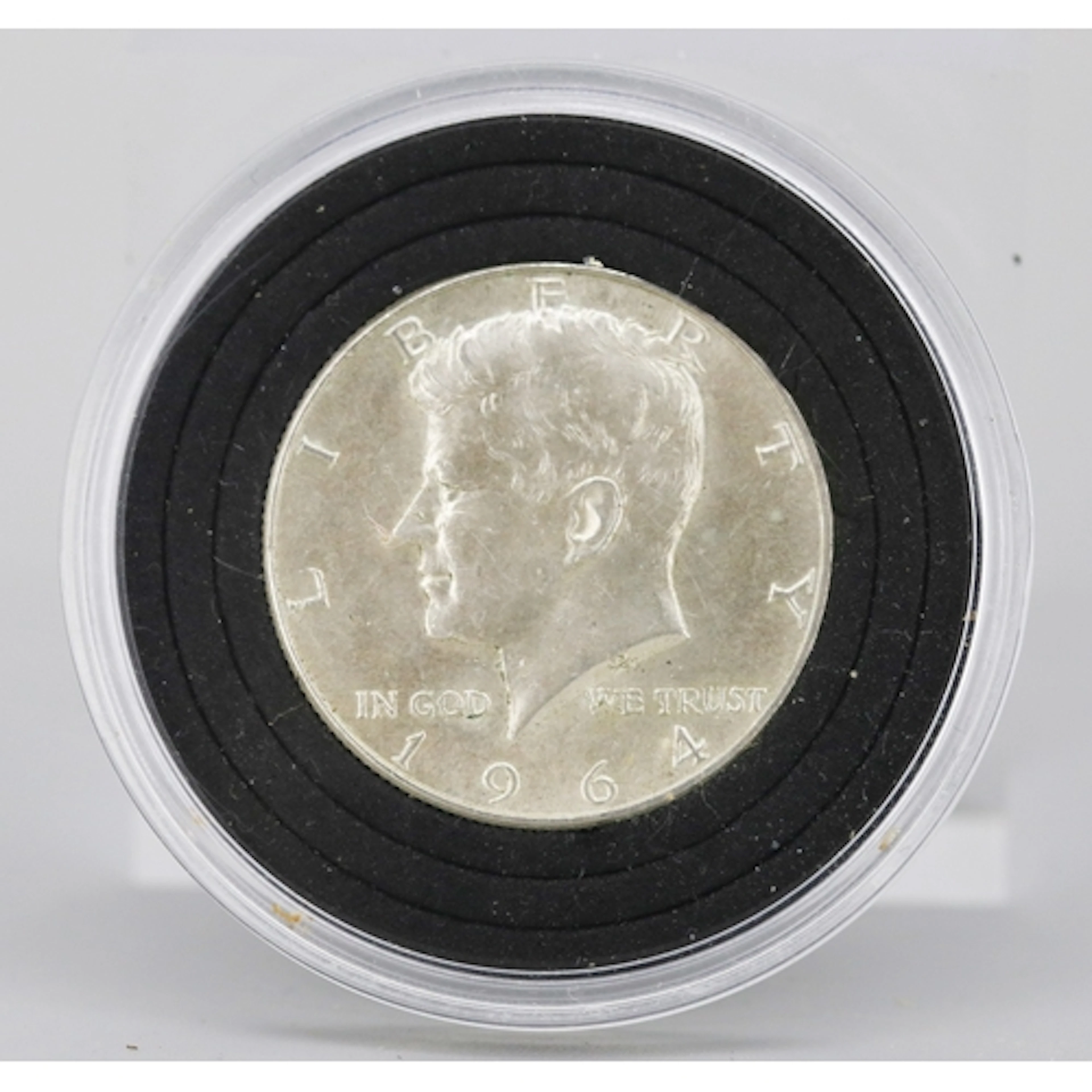 Silver United States of America Kennedy Half Dollar Coin 196...