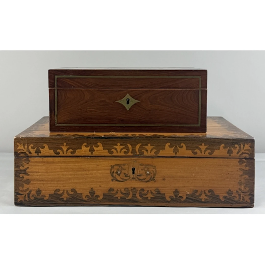 Woodenware: an early 19th century rosewood dressing case by ...