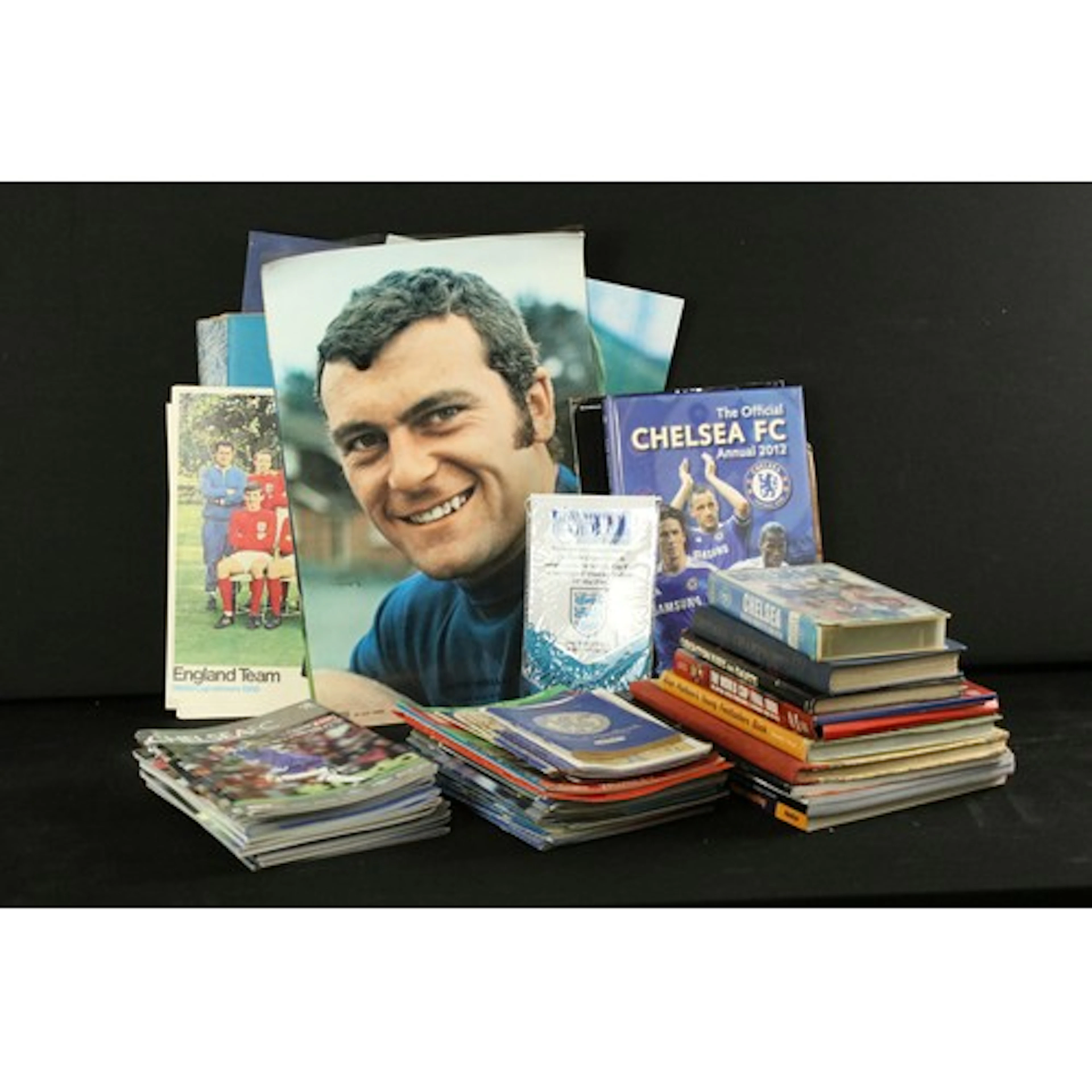 Football Memorabilia - Collection of football memorabilia, m...