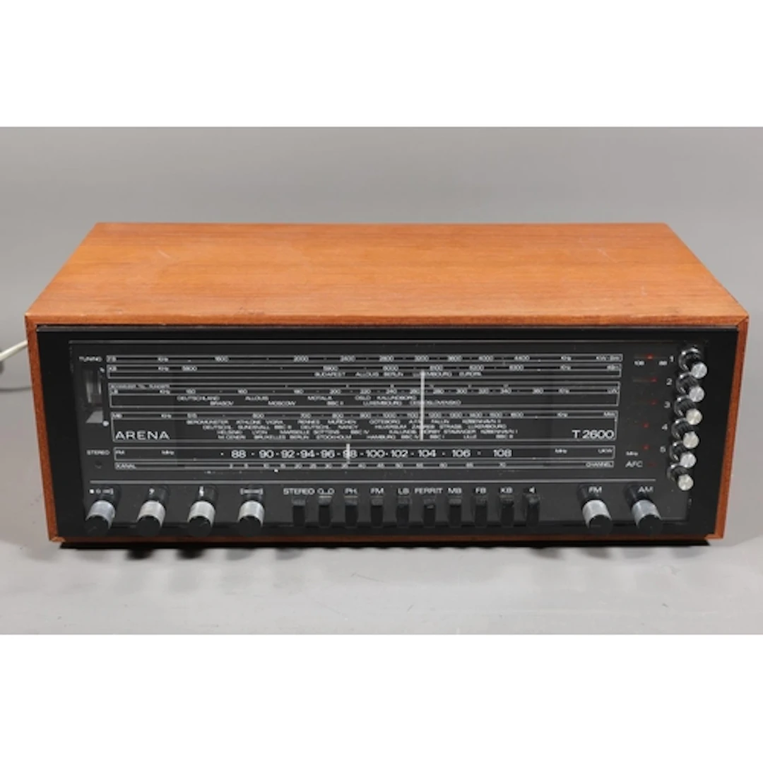 Arena T2600 FM/AM Tuner Amplifier, Danish Early 1970s