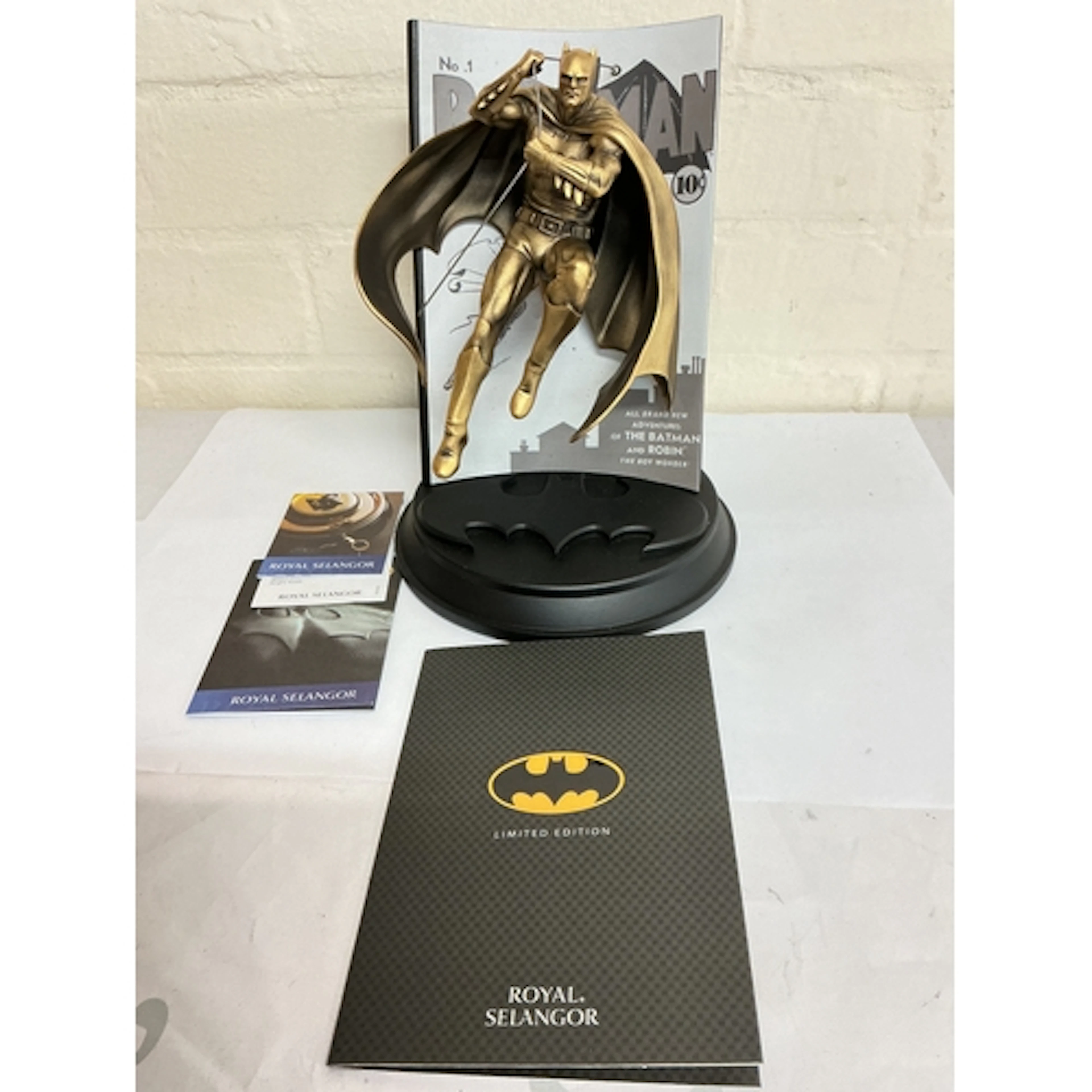 A Rare Boxed Limited Edition Of 200 Batman Royal Selangor Pe...