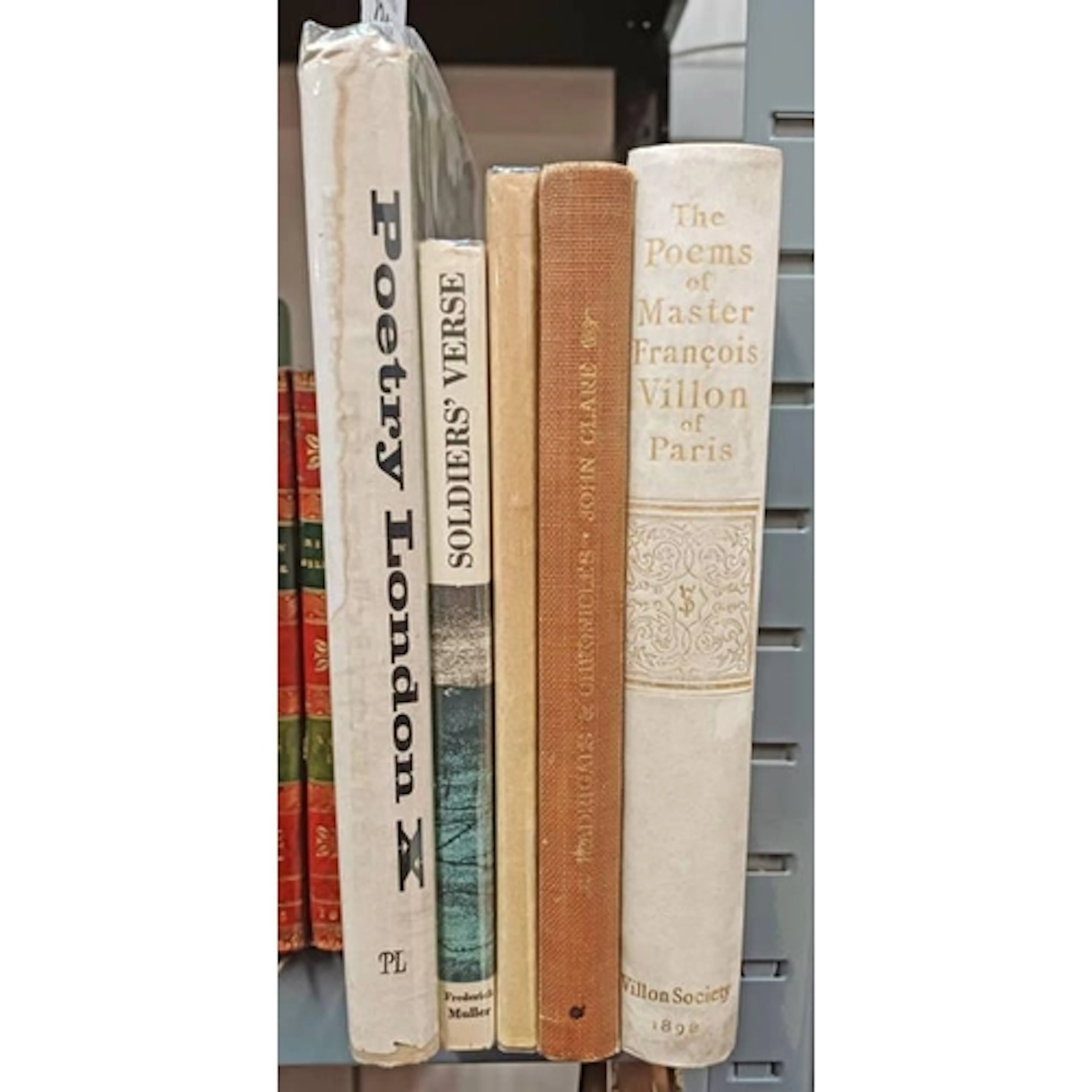 THE POEMS OF MASTER FRANCOIS VILLON OF PARIS, FULLY VELLUM B...
